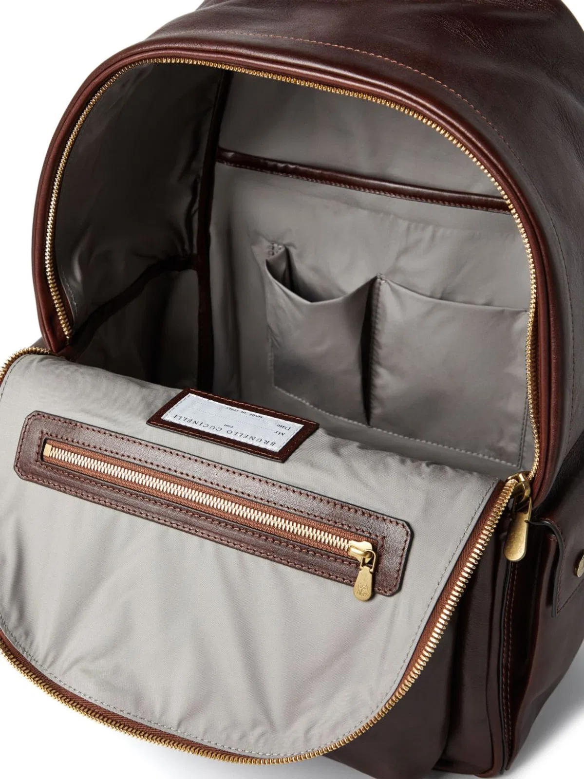 Brunello Cucinelli Travel Backpack In Calfskin