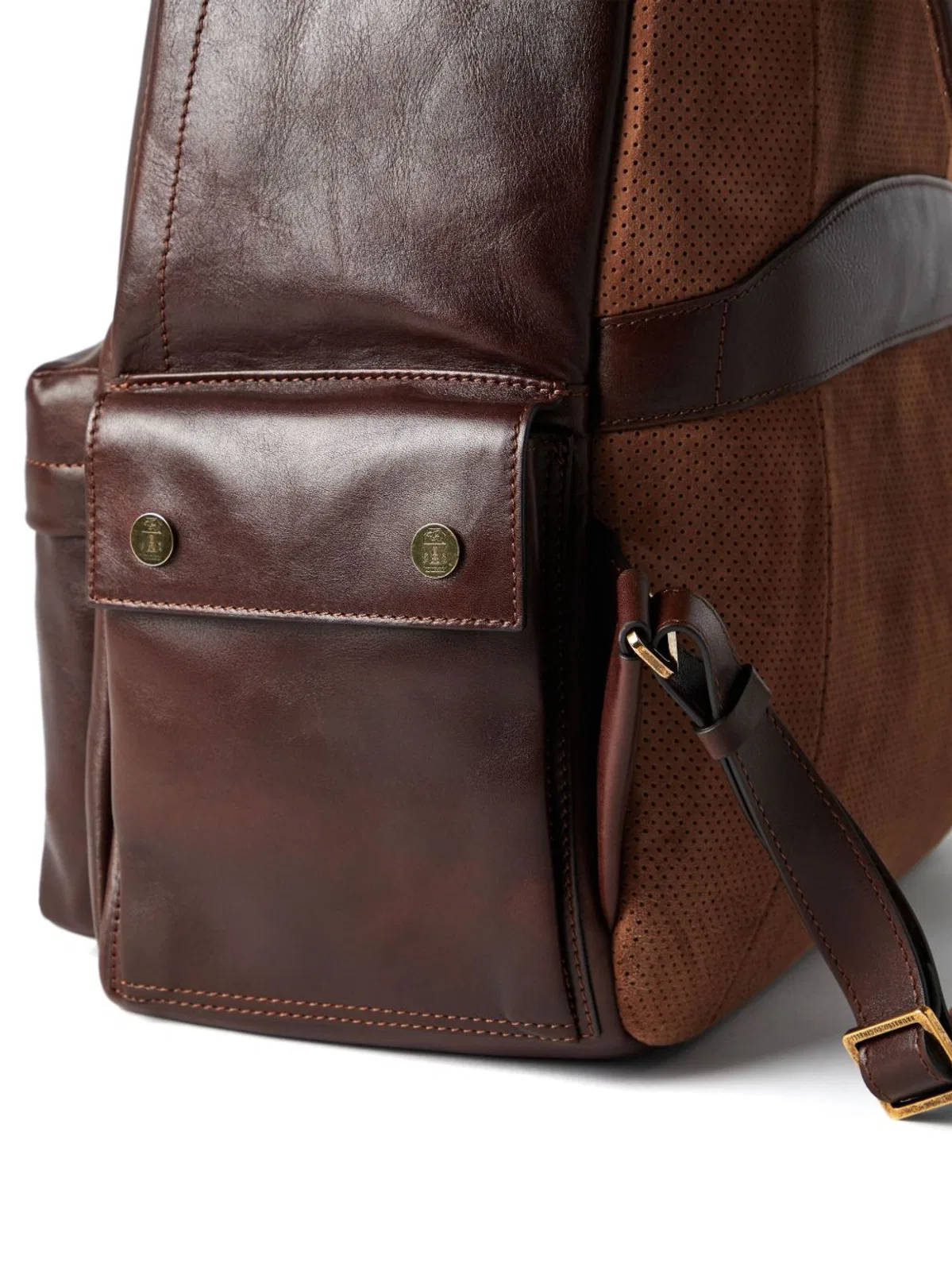 Brunello Cucinelli Travel Backpack In Calfskin