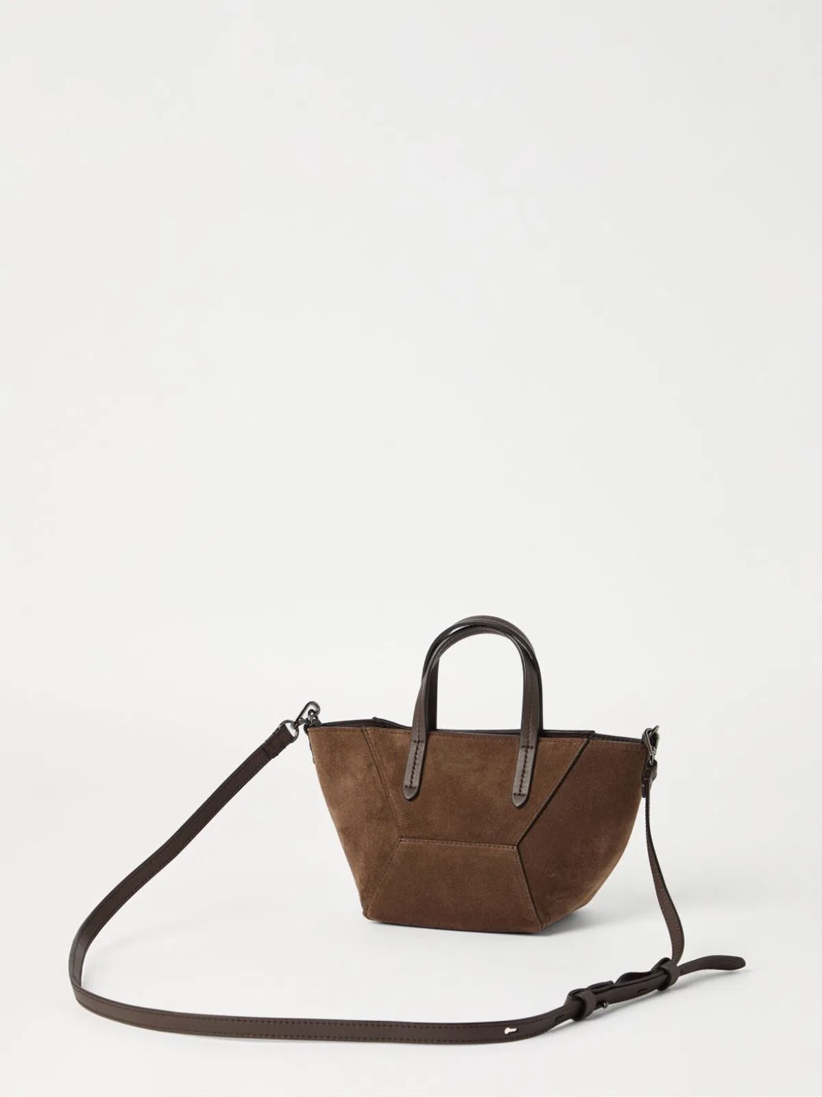 Brunello Cucinelli Brown Calf Leather Bag