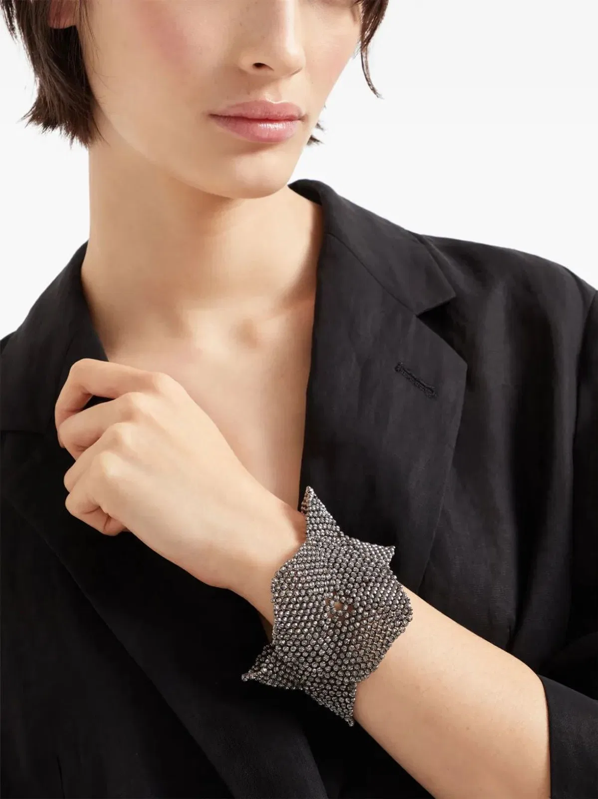 Brunello Cucinelli Flower Sculptured Bracelet