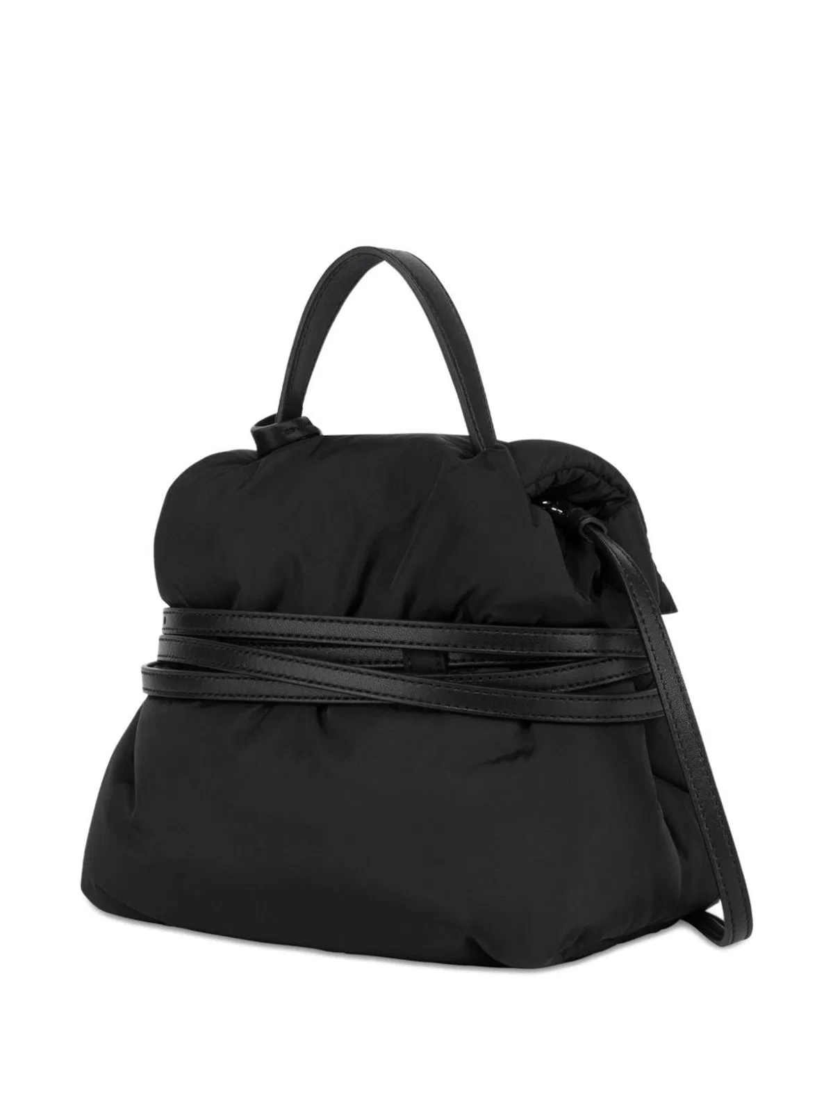 Moschino Couture Tie Me Nylon Backpack