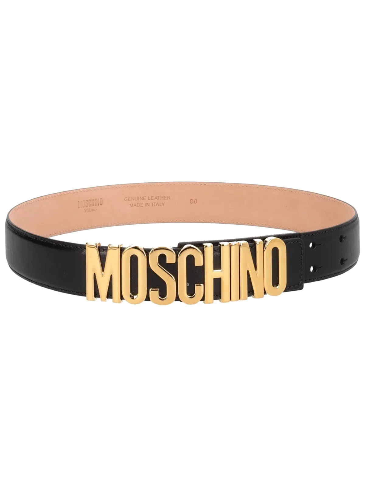 Moschino Couture Cintura Con Logo