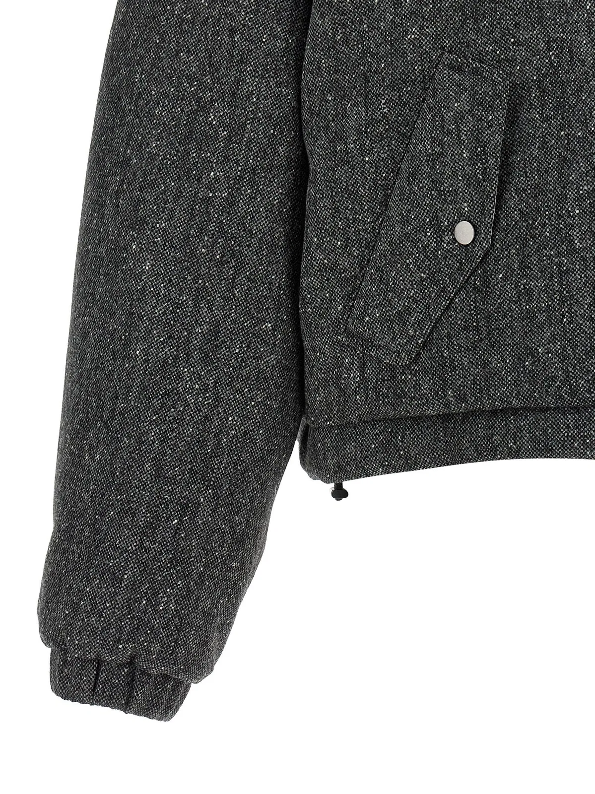 Brunello Cucinelli 'Shiny Zipper Pull' Down Jacket