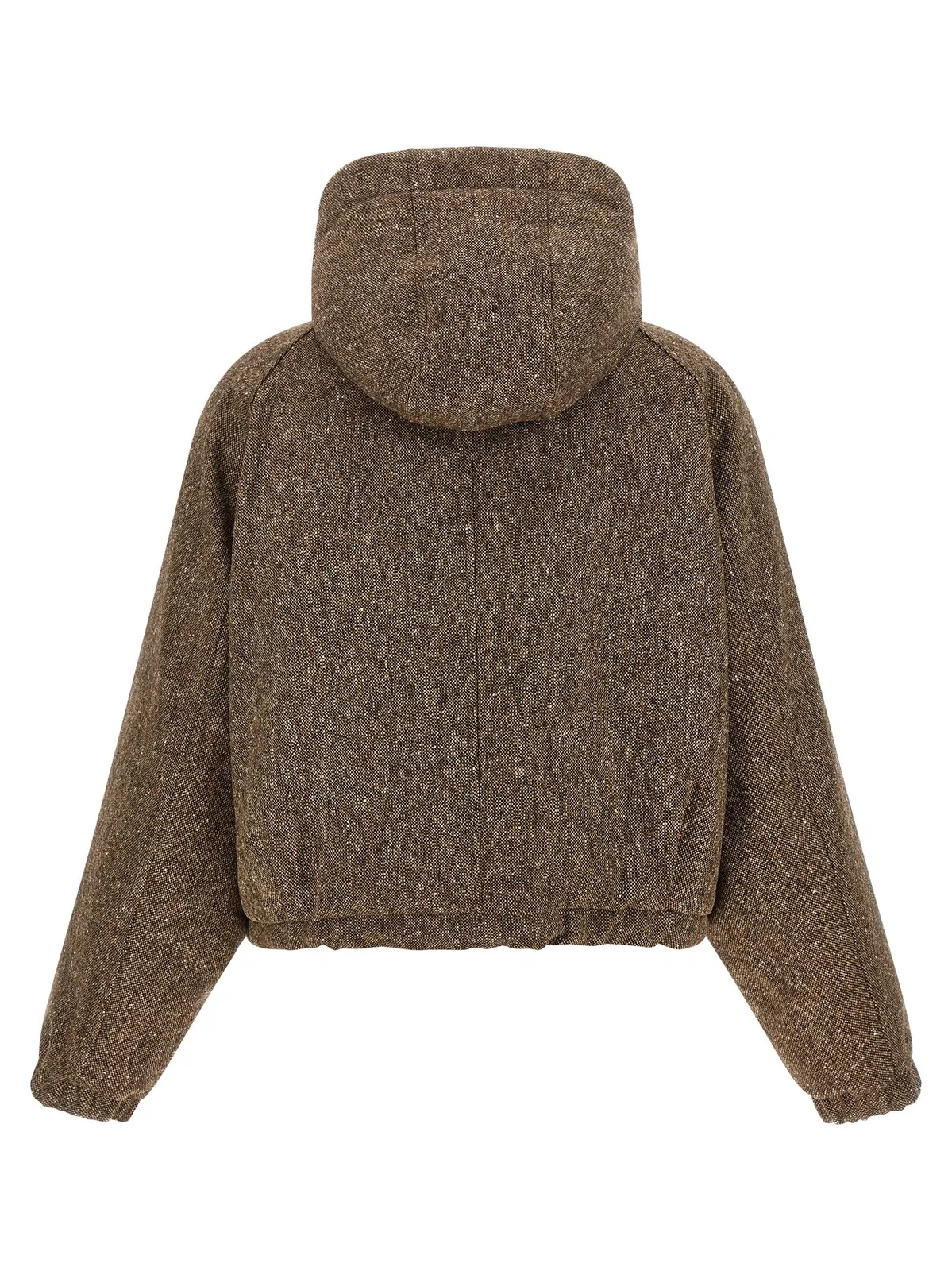 Brunello Cucinelli Donegal Tweed Down Jacket