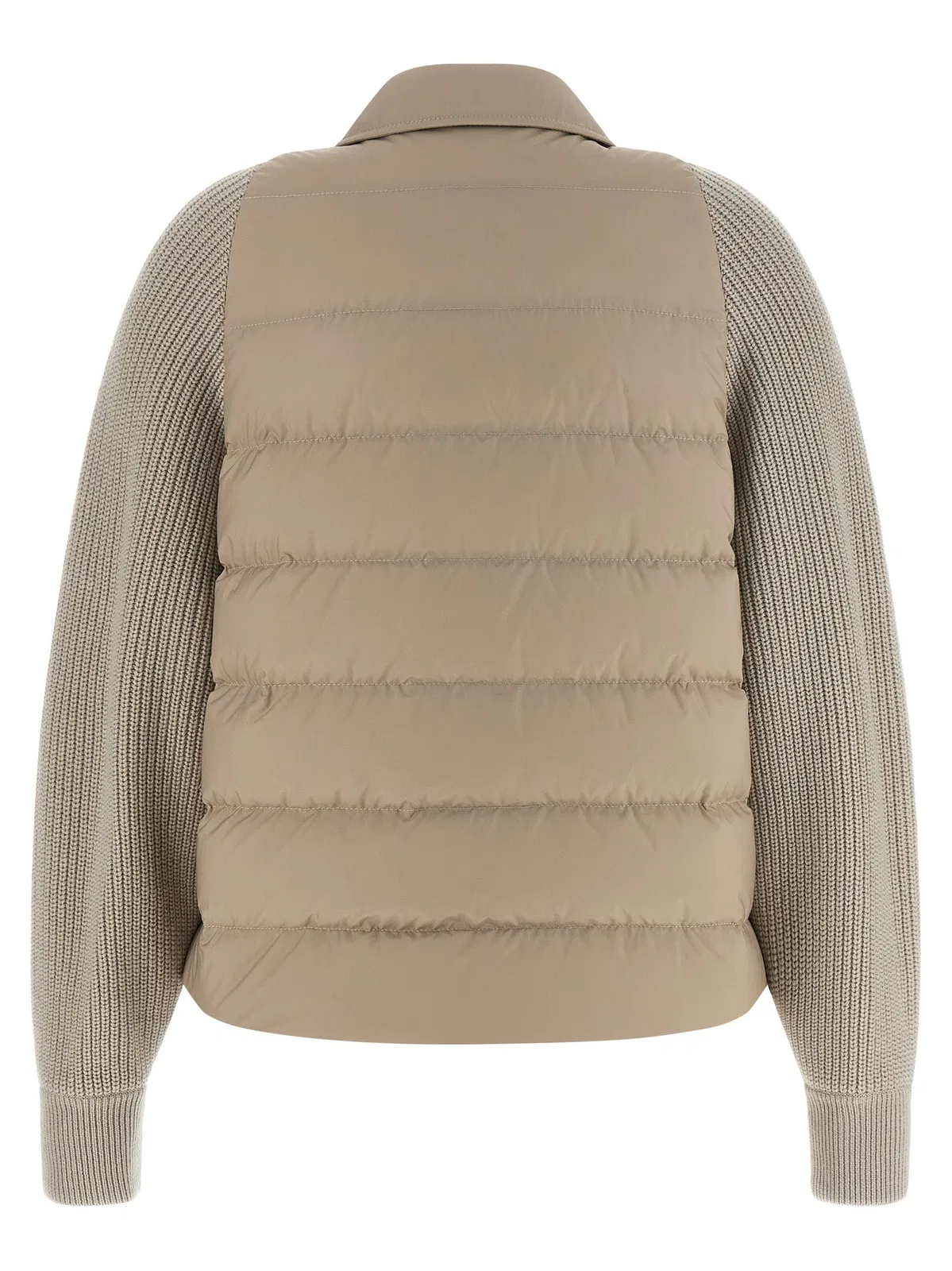 Brunello Cucinelli 'Shiny Flap Detail' Down Jacket