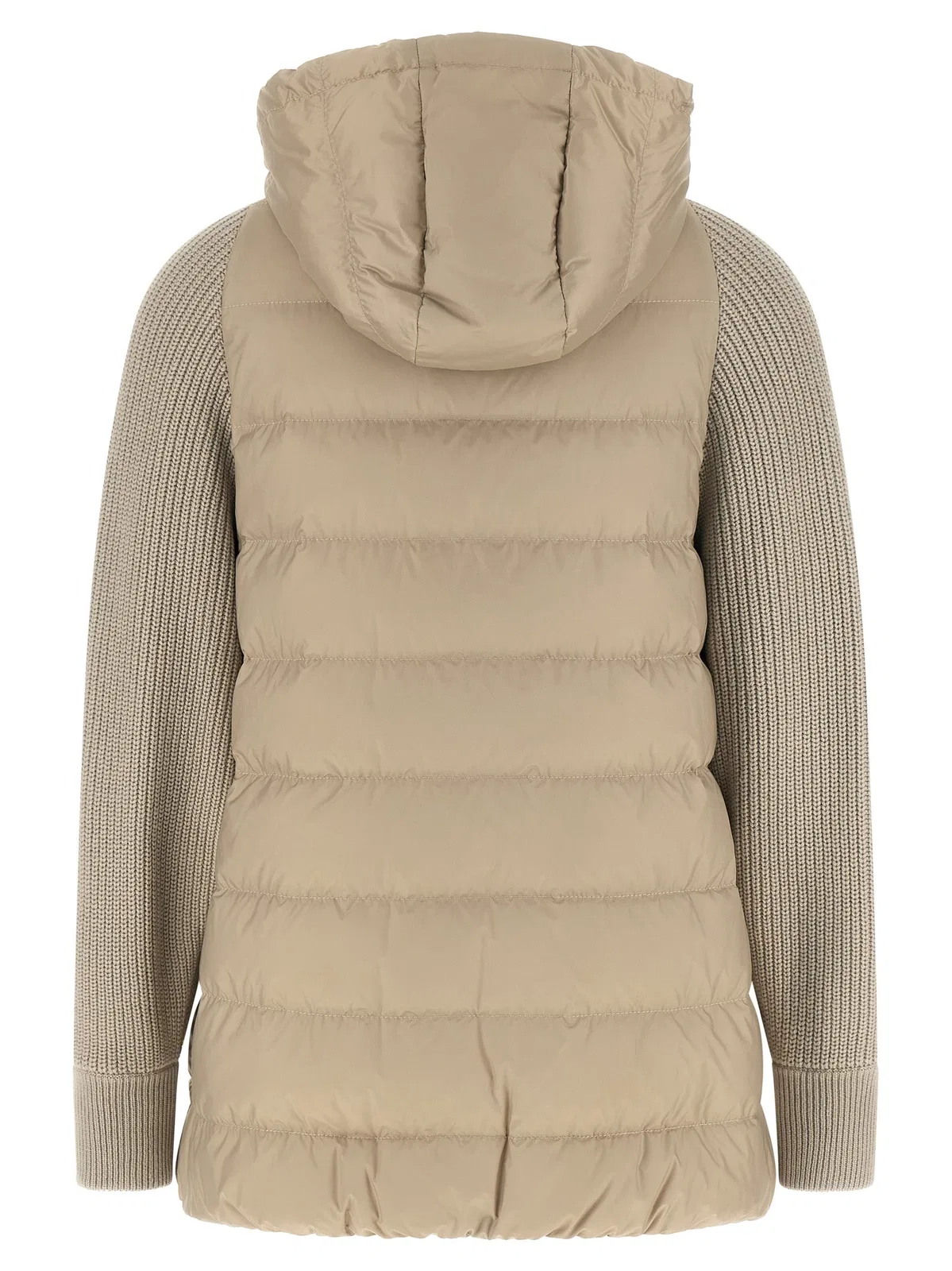 Brunello Cucinelli 'Shiny Zipper Pull' Down Jacket