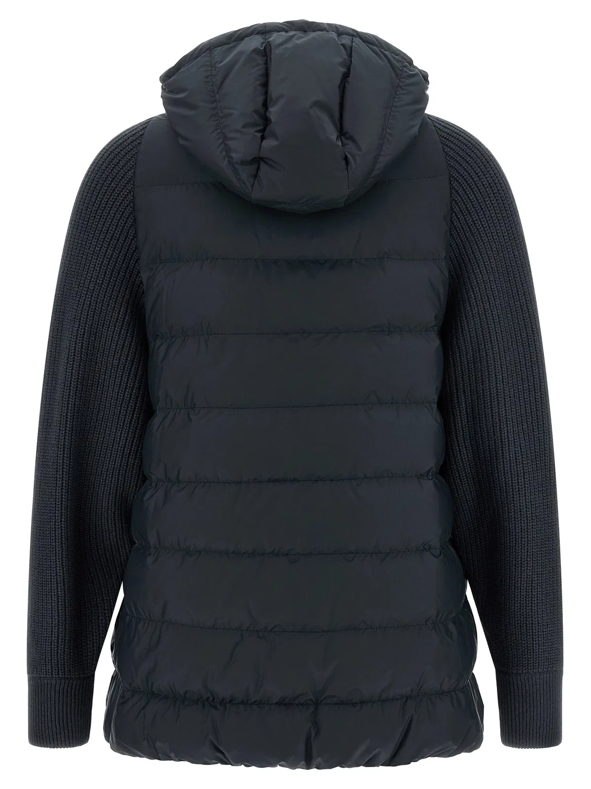 Brunello Cucinelli 'Shiny Zipper Pull' Down Jacket