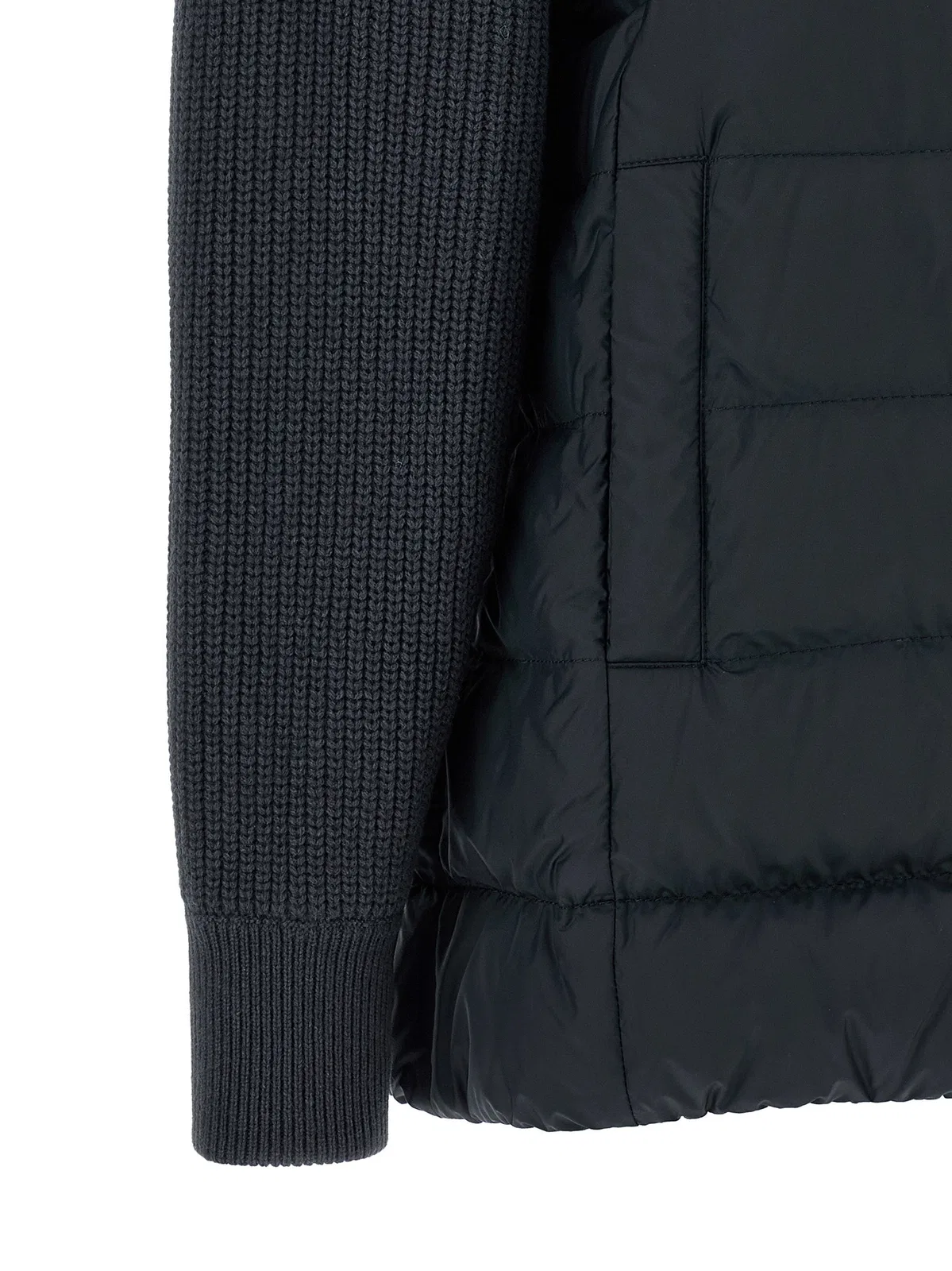 Brunello Cucinelli 'Shiny Zipper Pull' Down Jacket