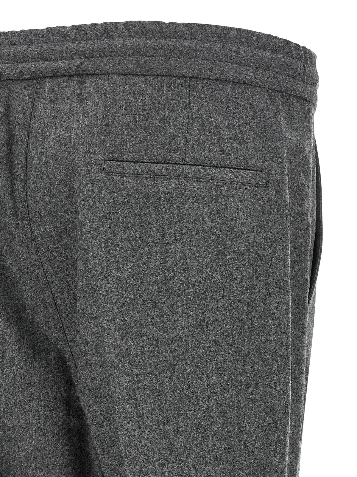 Brunello Cucinelli Wool Flannel Pants