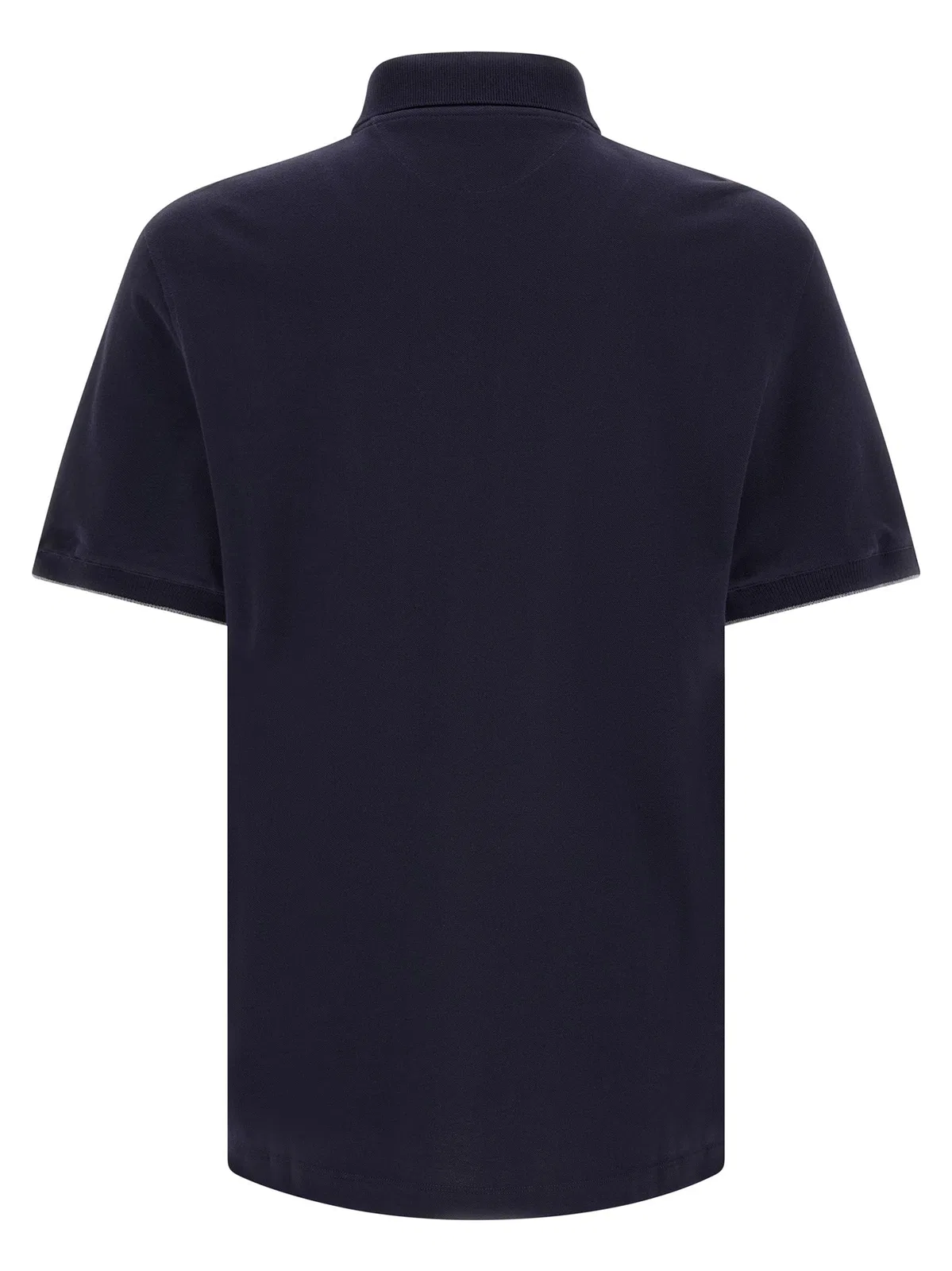 Brunello Cucinelli Logo Piqué Polo Shirt