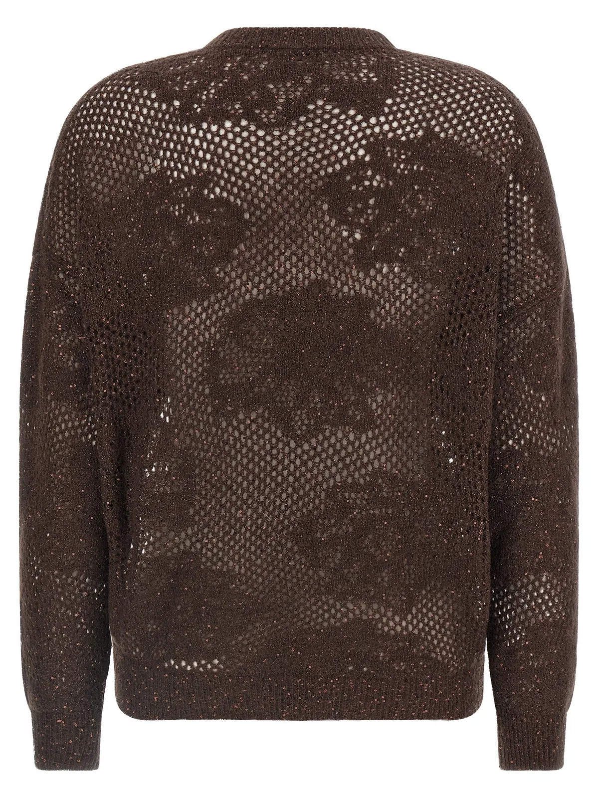 Brunello Cucinelli 'Flower Lace' Sweater