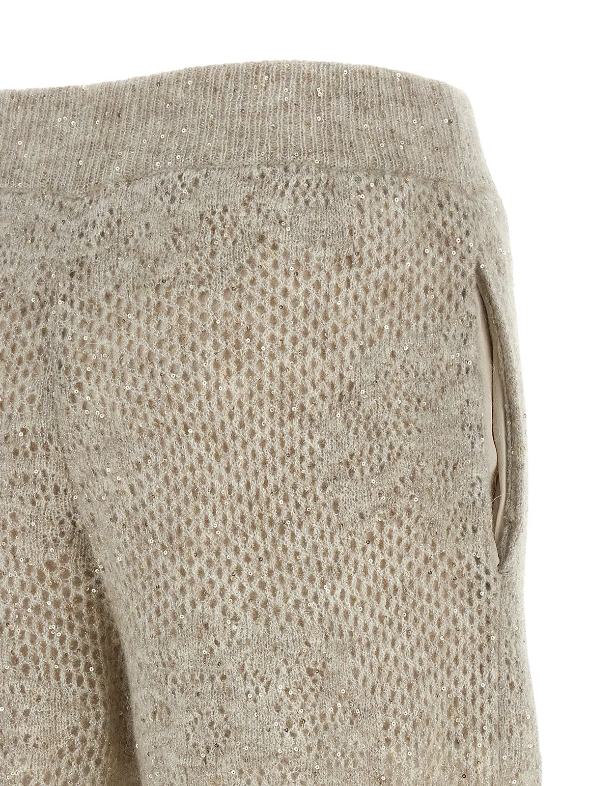 Brunello Cucinelli 'Dazzling Abstact Leaf' Pants