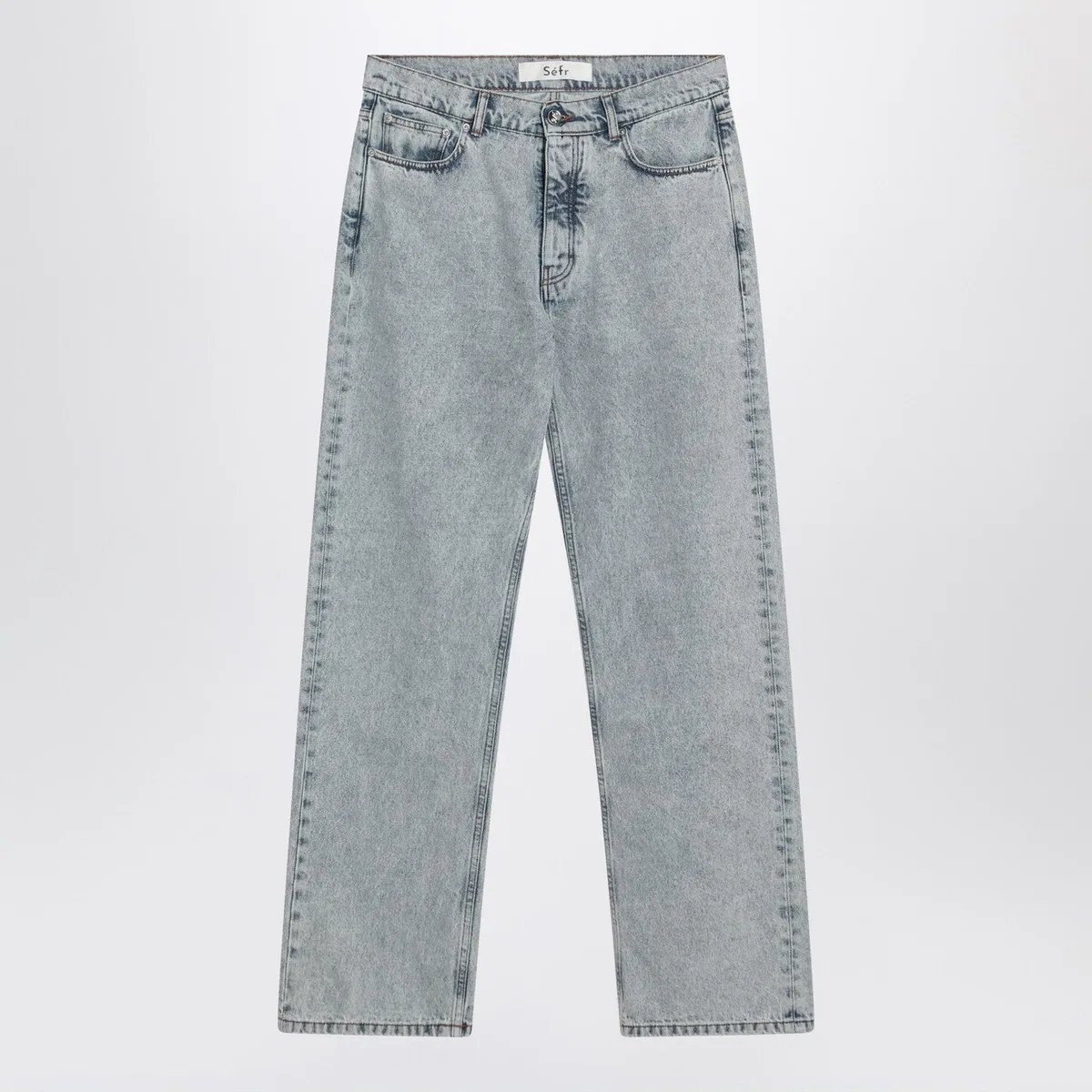 Sefr Séfr Light Blue Distressed Jeans