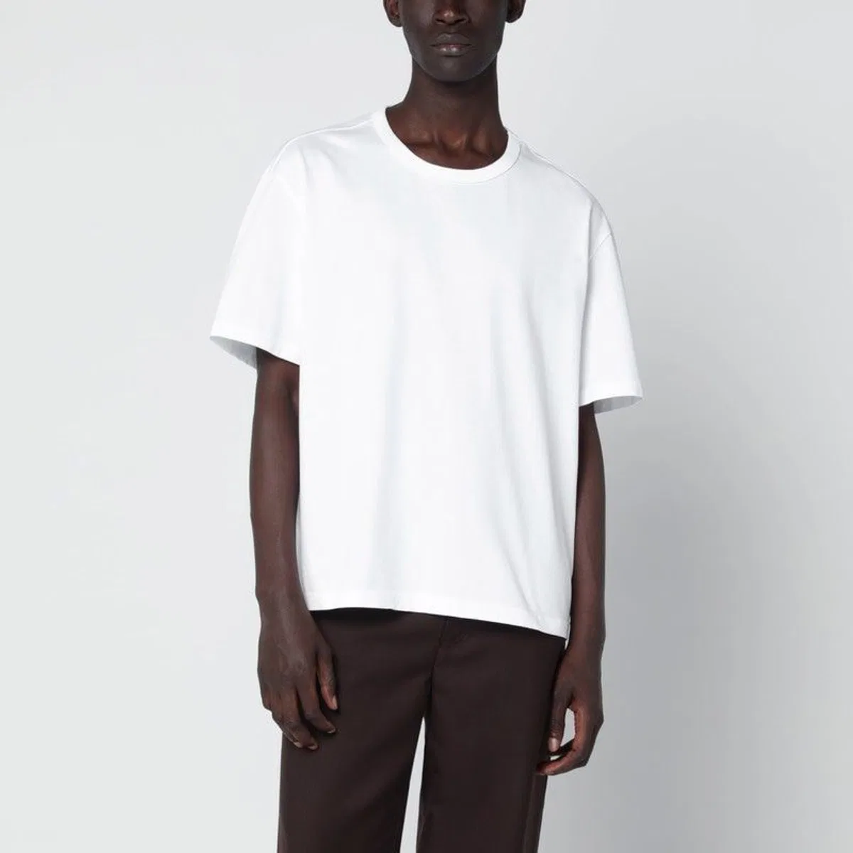 Sefr Séfr Mauro White Tshirt In Organic Cotto