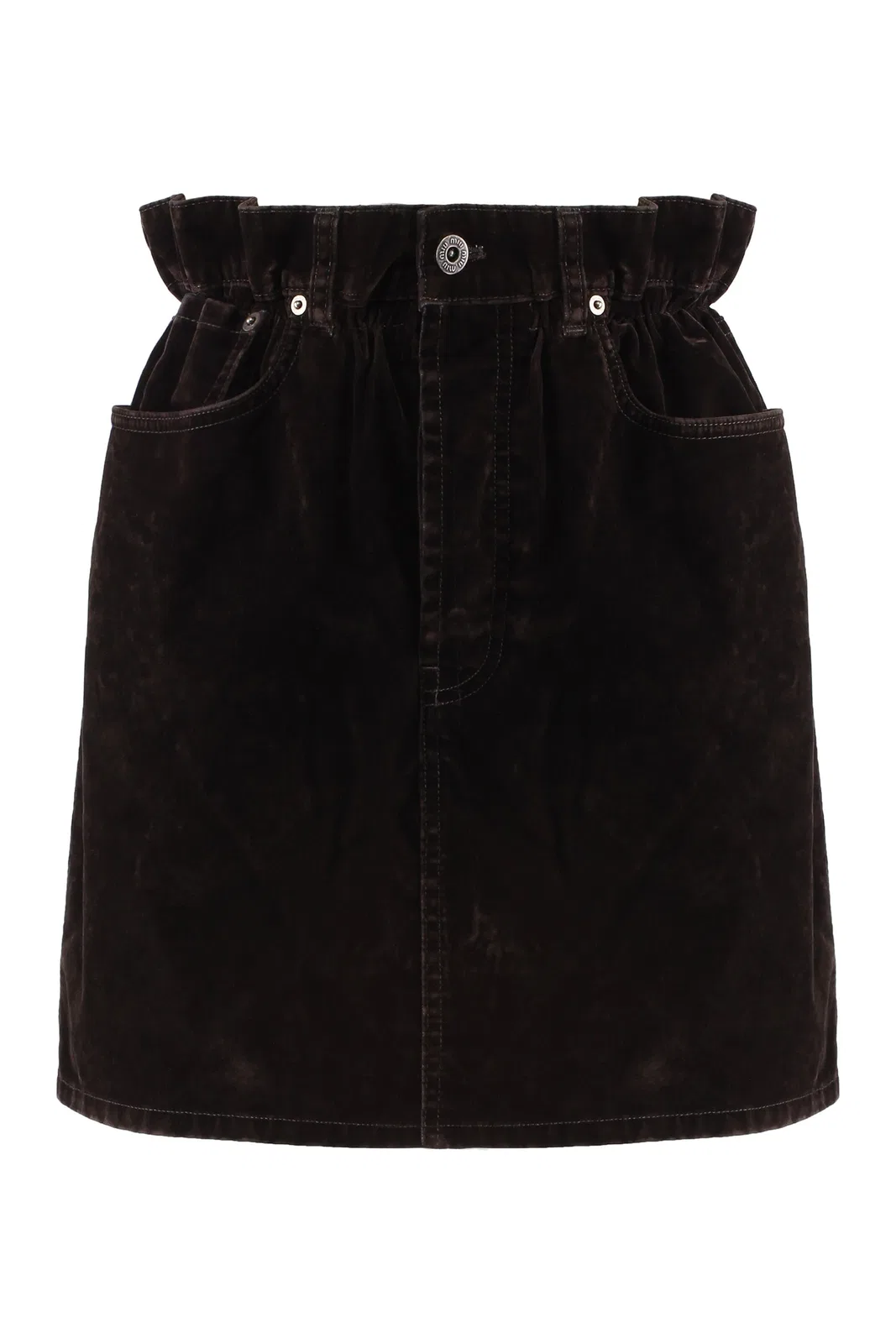 Miu Miu Velvet Skirt