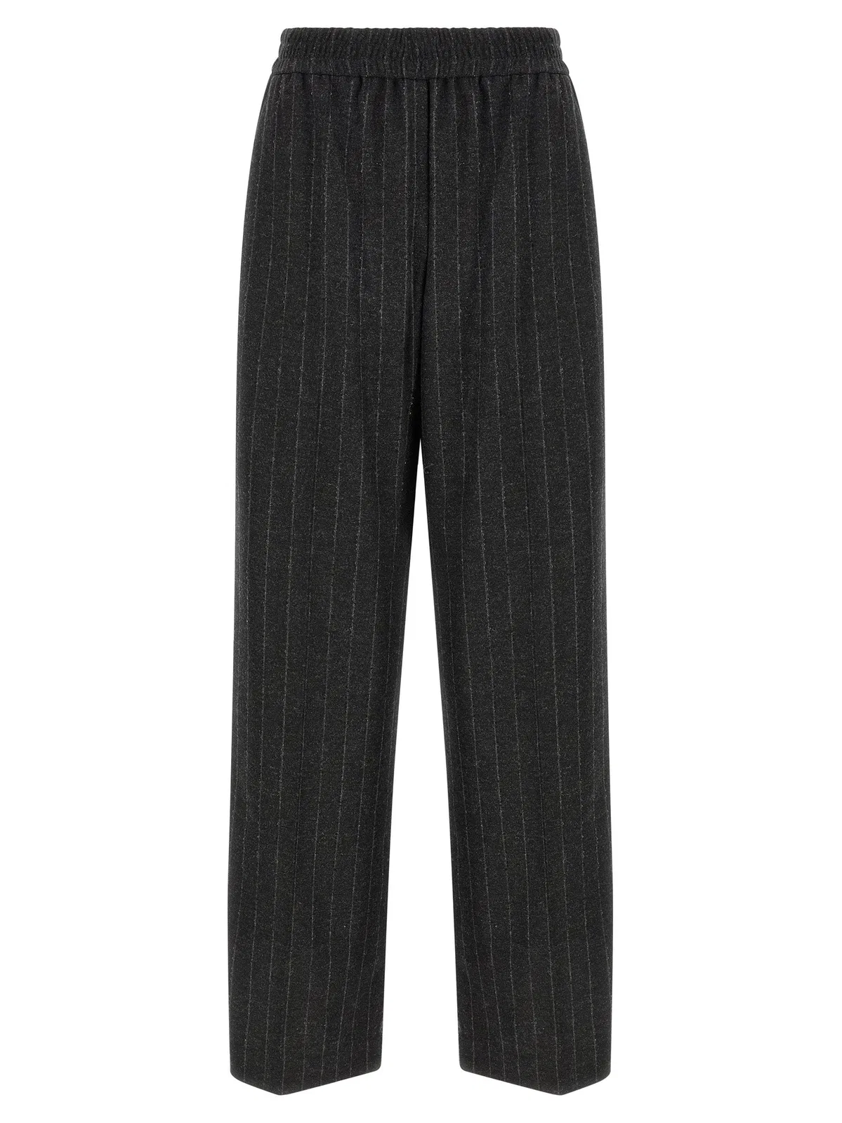 Brunello Cucinelli Micro Sequin Pinstripe Pants