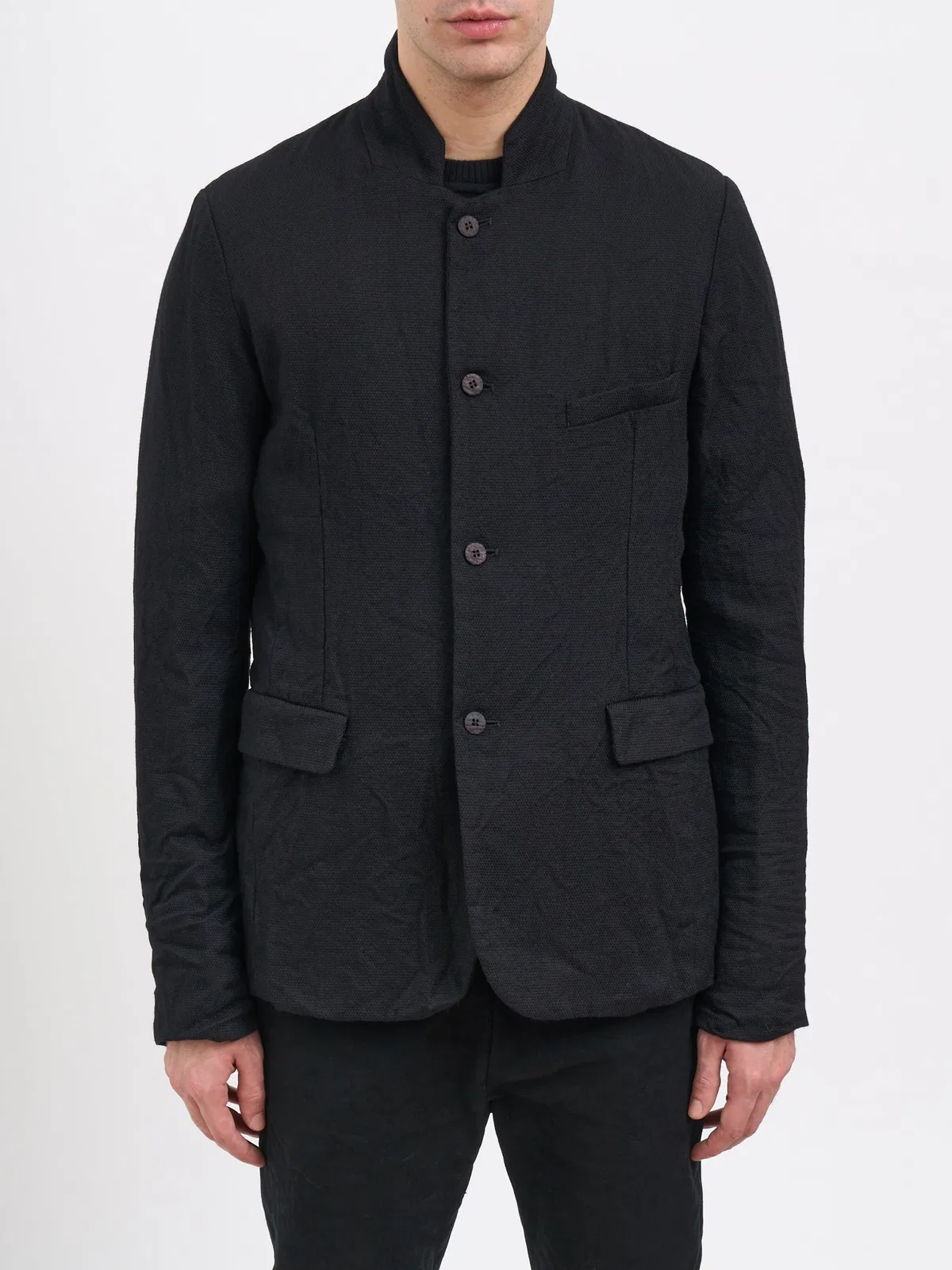 Poeme Bohemien Deconstructed Wool Jacket