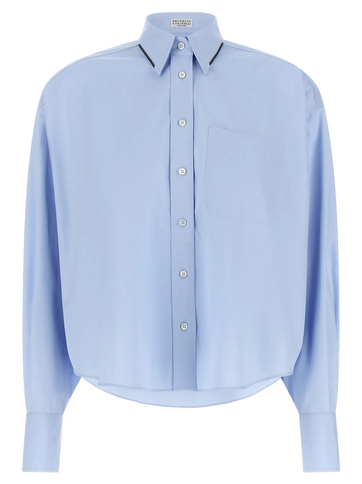 Brunello Cucinelli 'Shiny Trim' Shirt