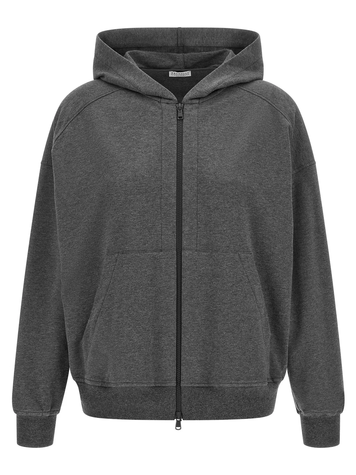 Brunello Cucinelli 'Shiny Trims' Hoodie