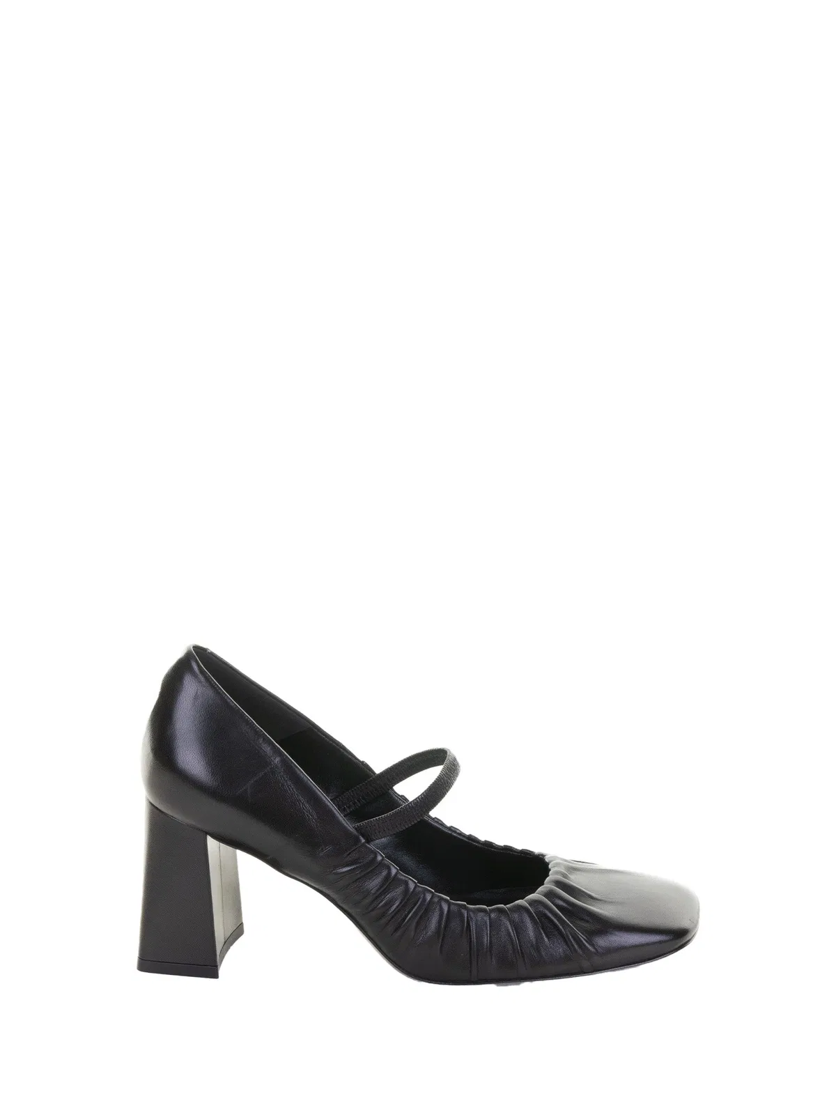 Guglielmo Rotta Black Nappa Leather Pumps