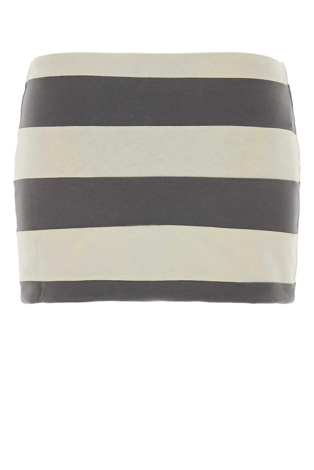 Miu Miu Embroidered Cotton Mini Skirt