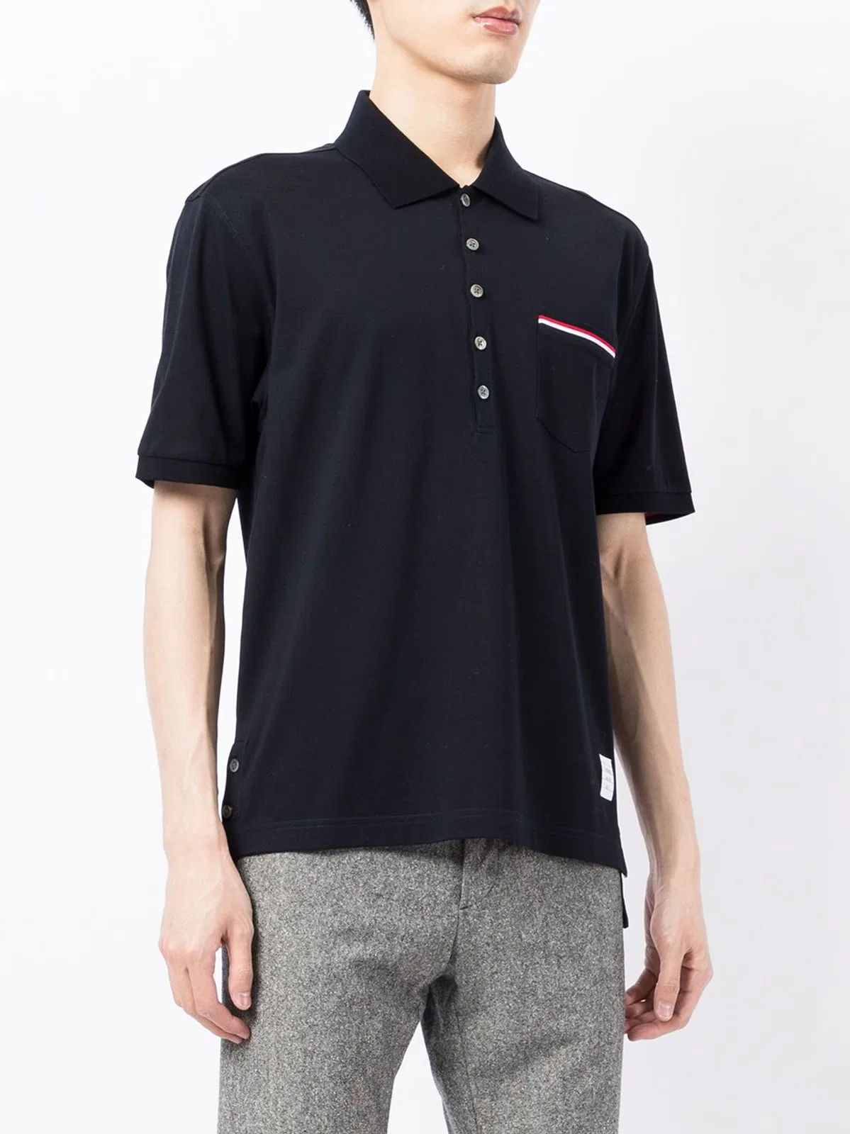 Thom Browne Cotton Polo Shirt