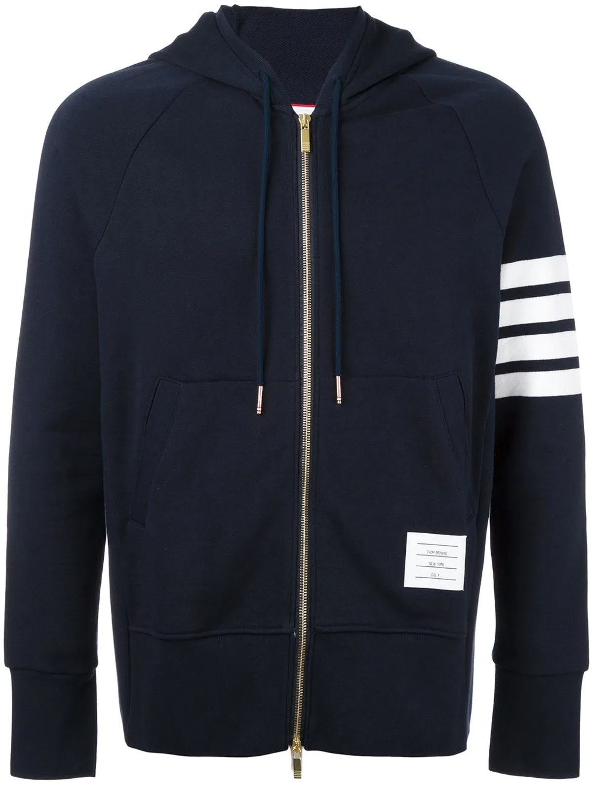 Thom Browne Cotton Zipped Hoodie