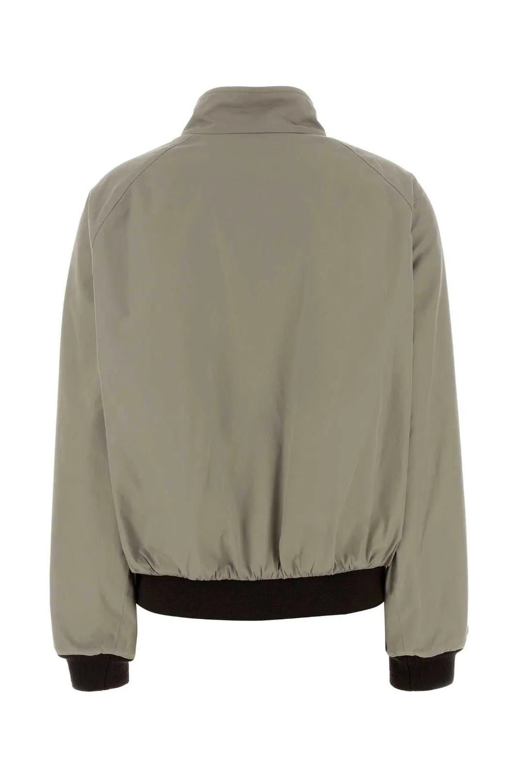 Miu Miu Dove Grey Cotton Blend Reversible Jacket