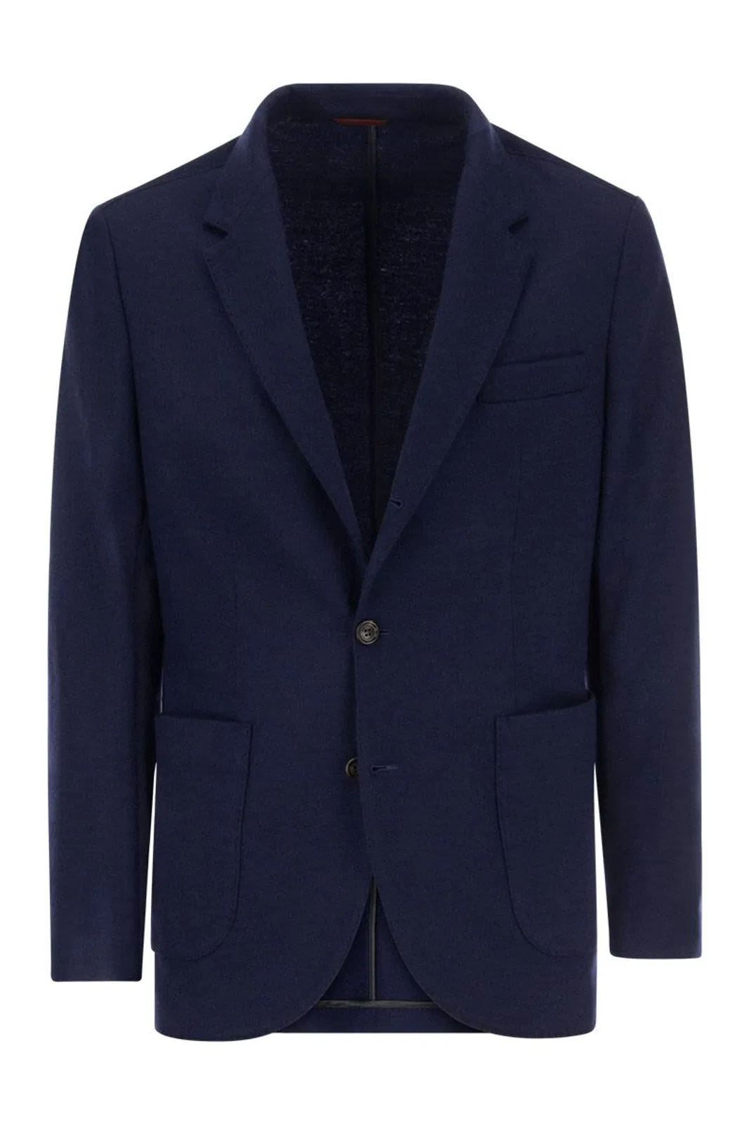 Brunello Cucinelli Cashmere Jersey Blazer With Patch Pocket