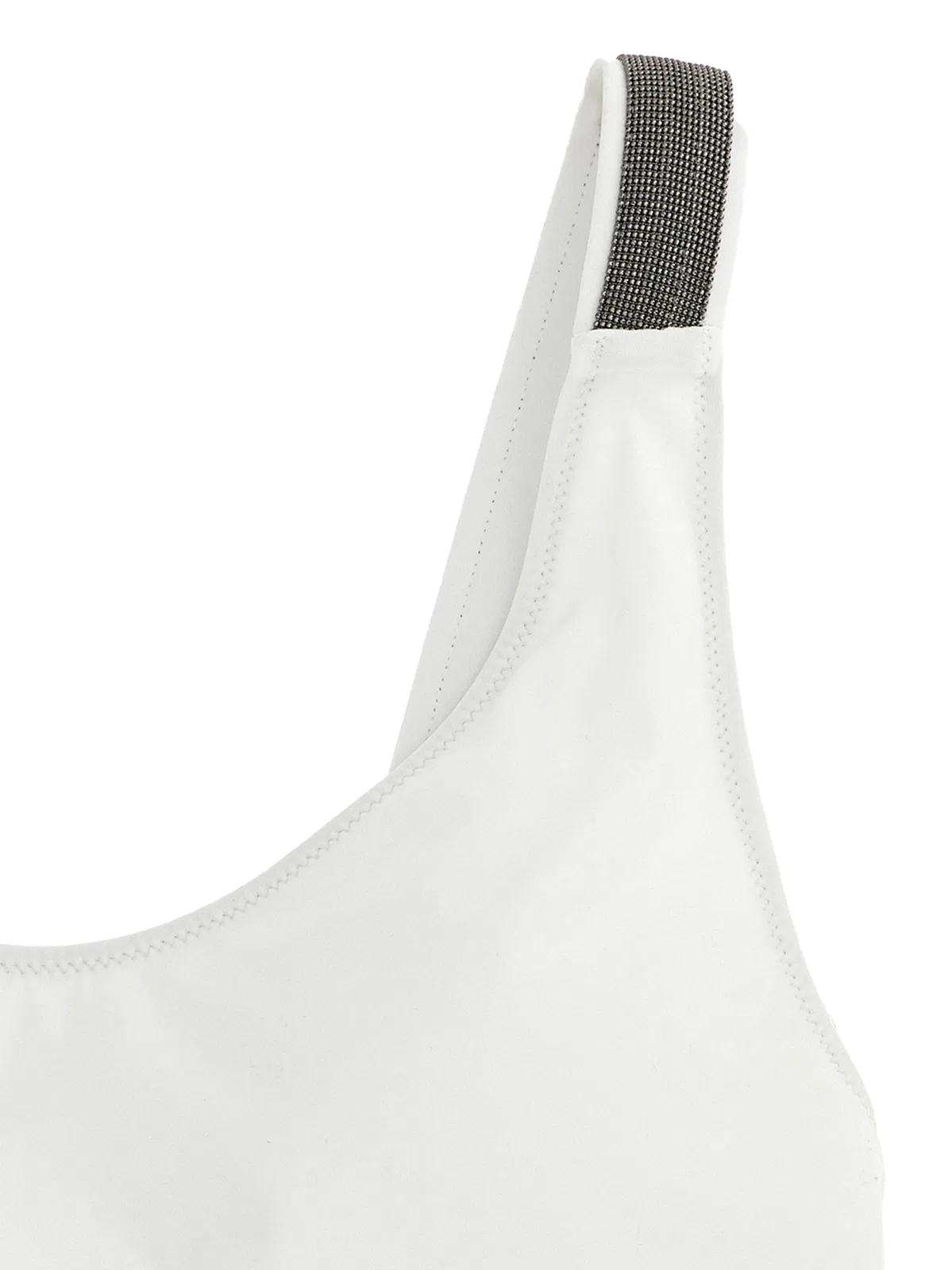 Brunello Cucinelli 'Precious Details' One-Piece Swimsuit
