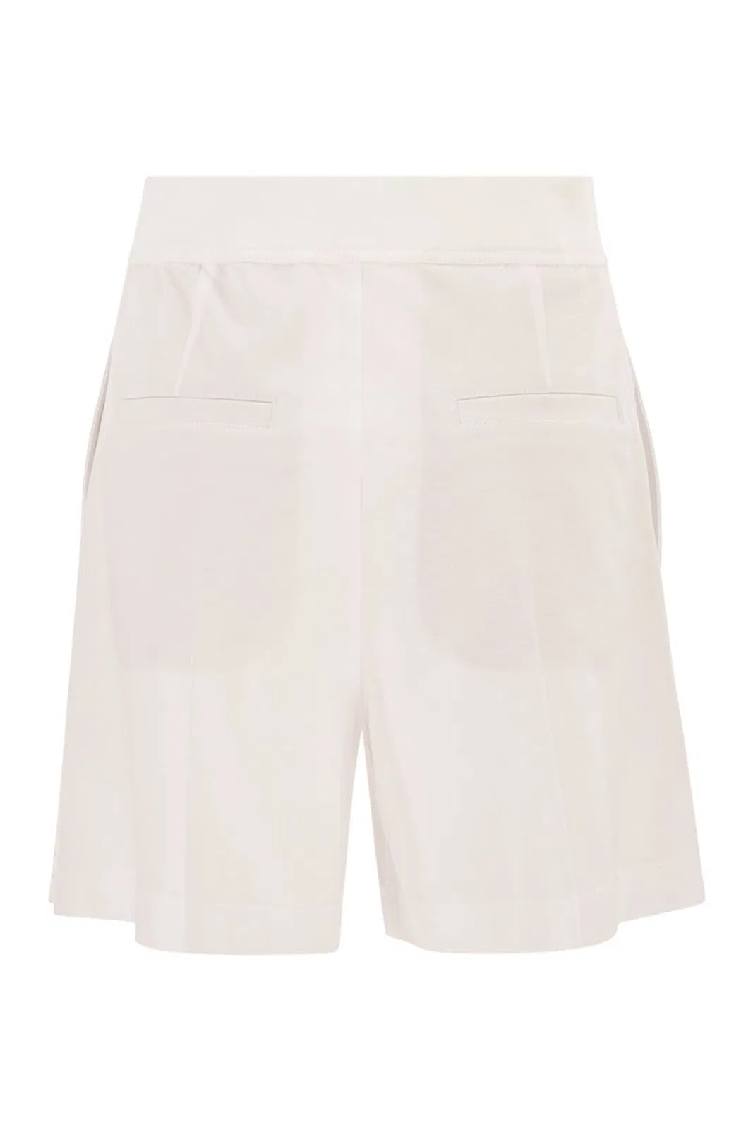 Brunello Cucinelli Active Shorts In Stretch Cotton Piqué Wi
