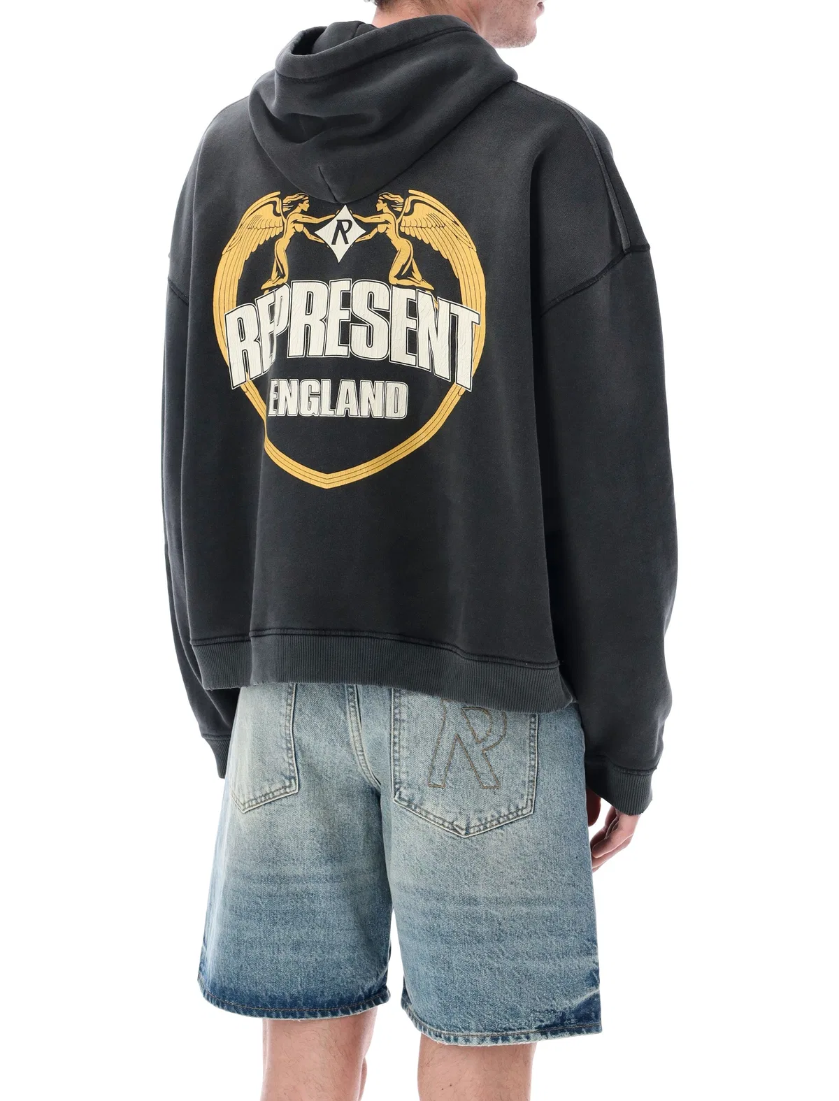 Represent Angel Border Hoodie