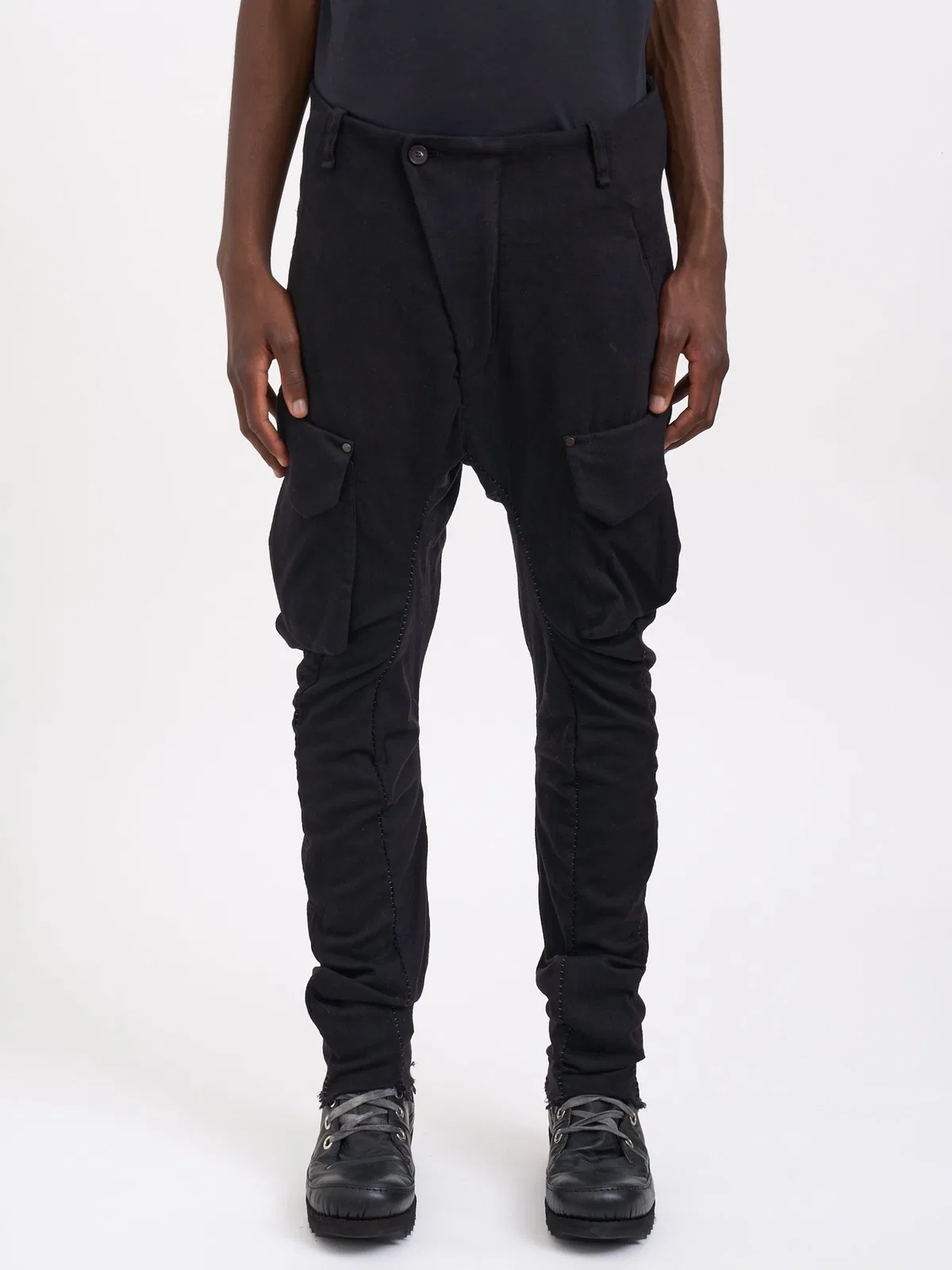 Masnada Wool Cargo Pants