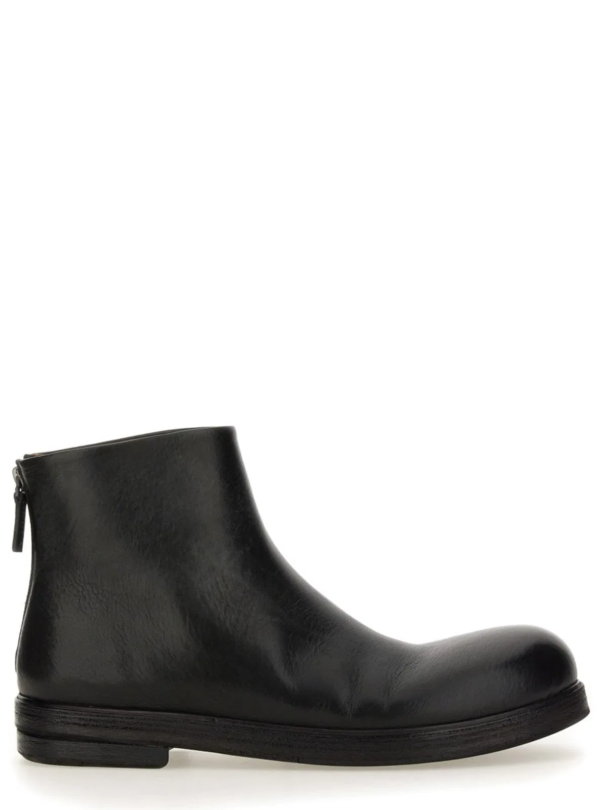 Marsell Pumpkin Wedge Boots