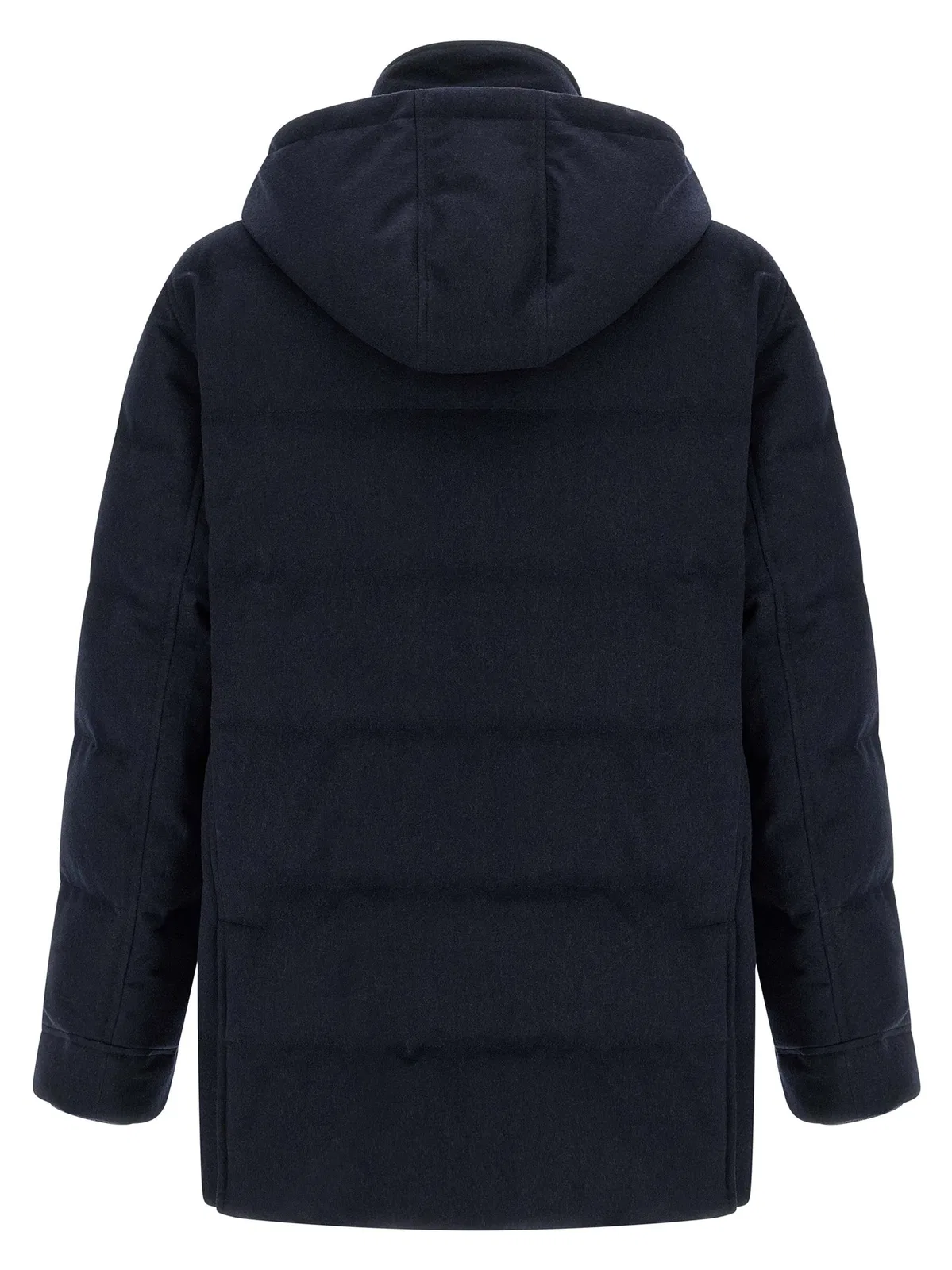 Brunello Cucinelli Wool Flannel Parka
