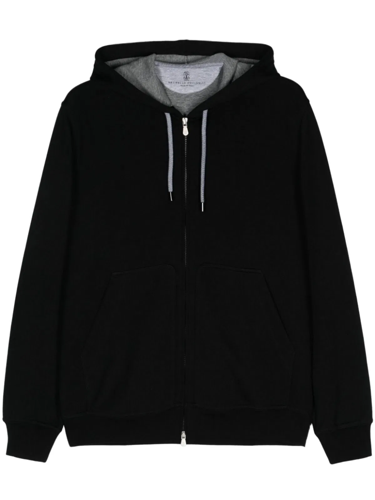 Brunello Cucinelli Black Brunello Cucinelli Mens Cotton-Ble