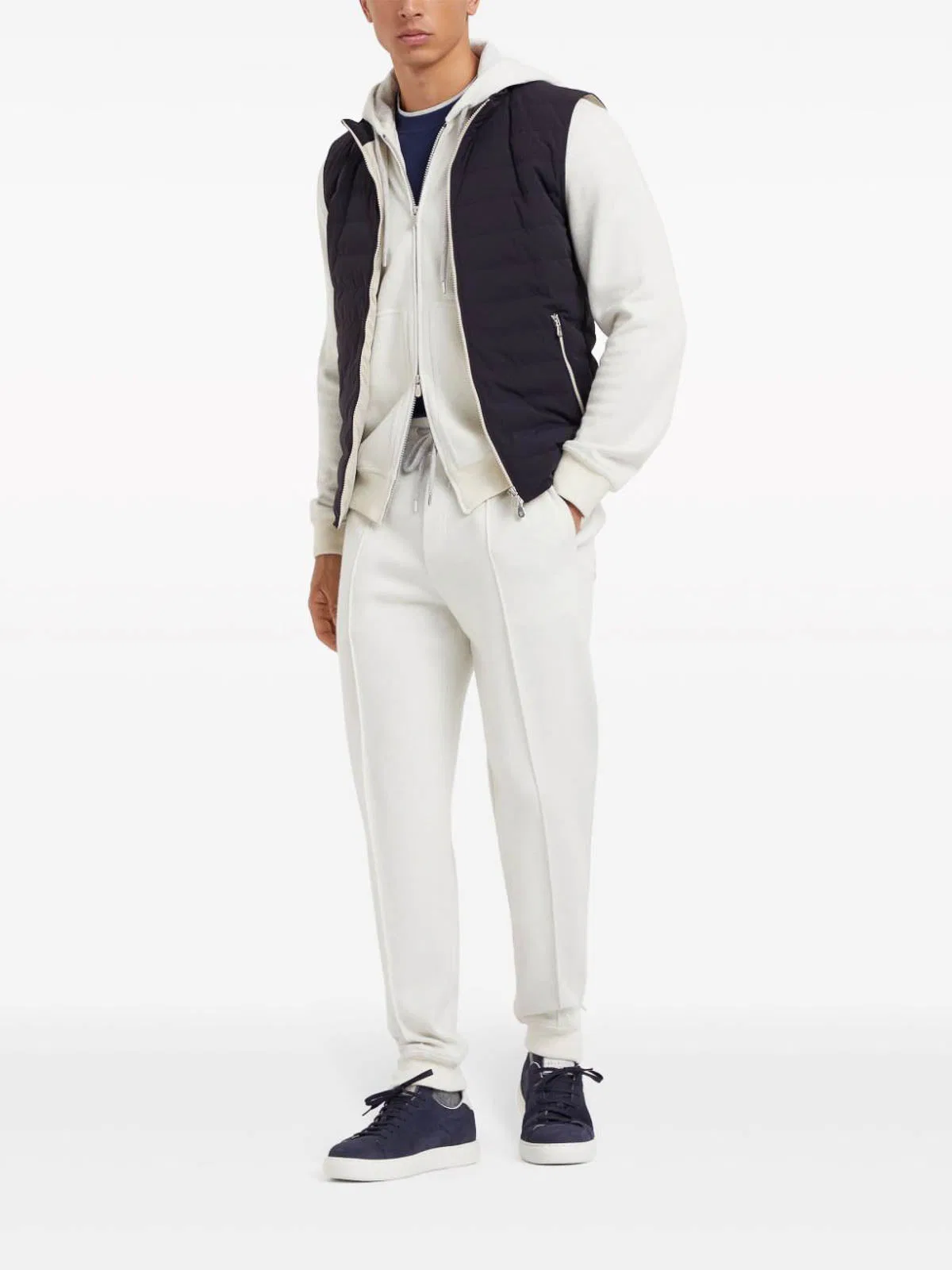 Brunello Cucinelli Hooded Sweatshirt With Zipper