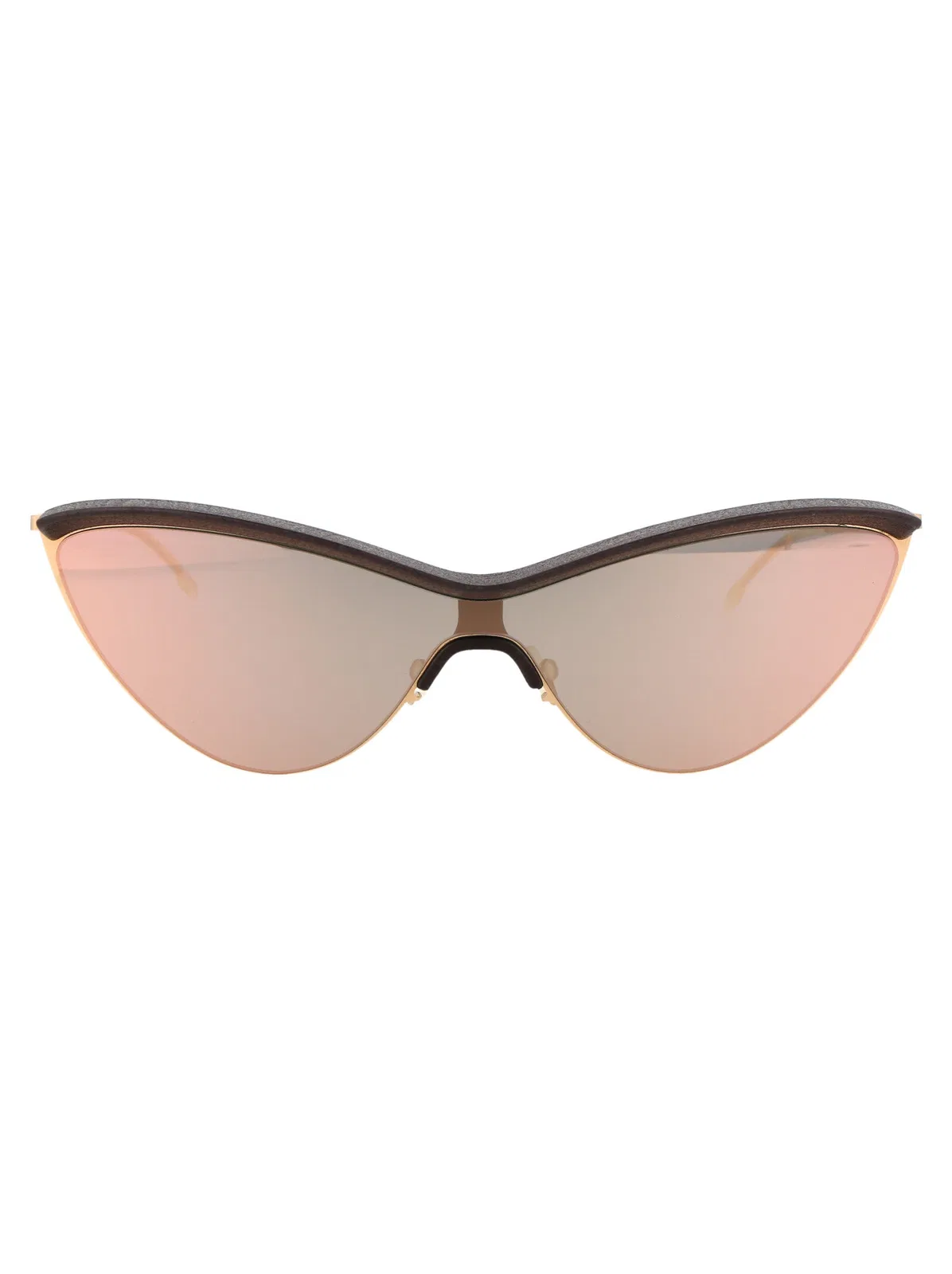 Mykita Mh8 Ebony Brown Champagne Gold Champagne