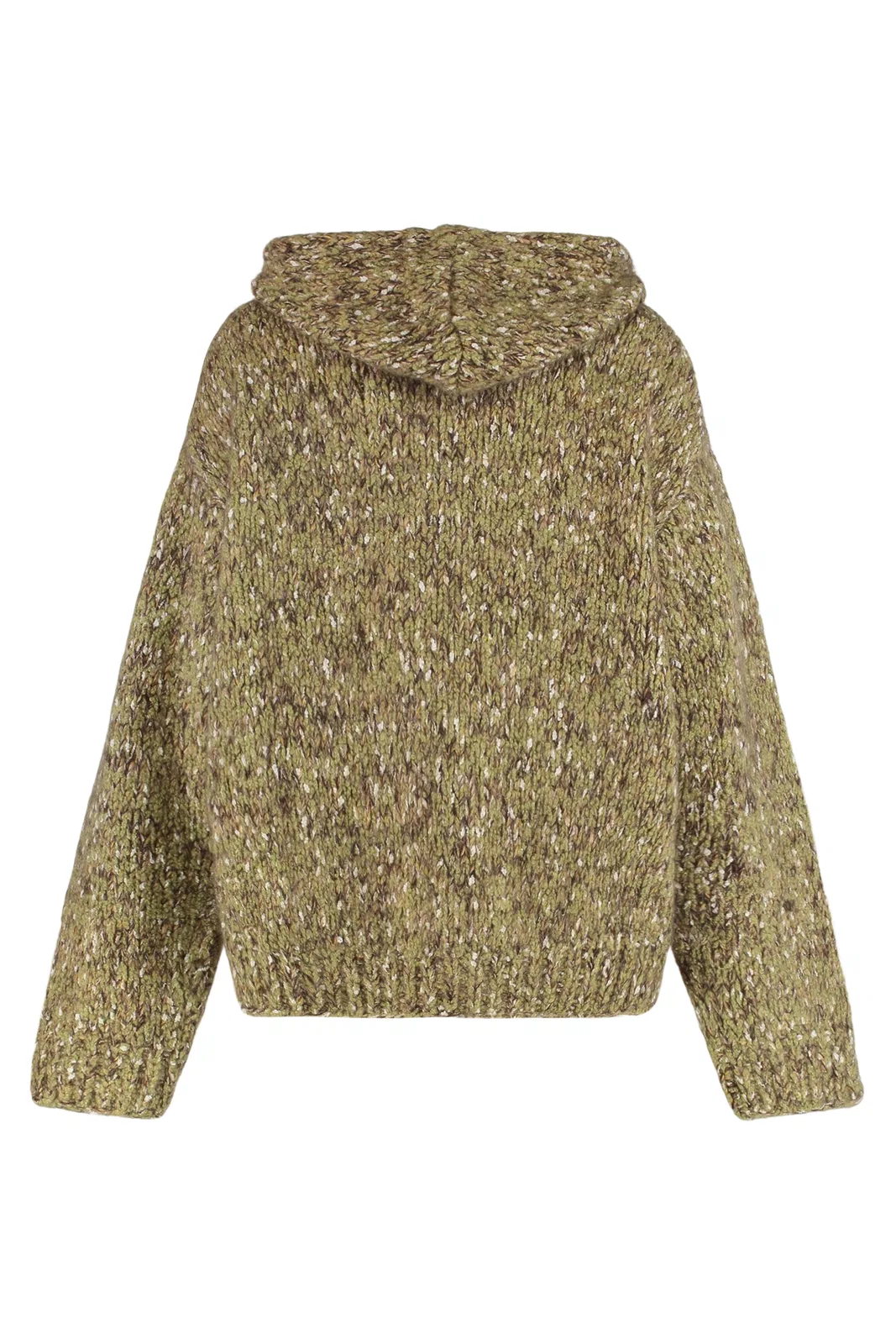 Miu Miu Sweatshirt With Zipper And Hood