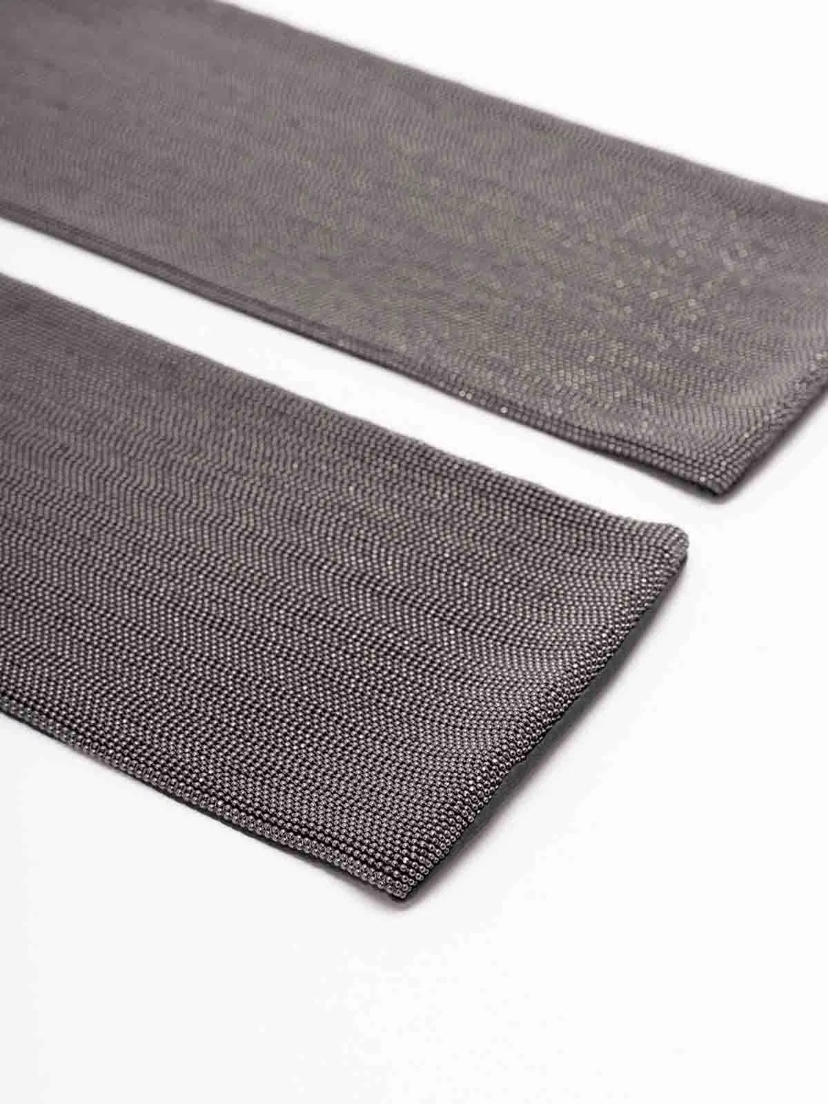 Brunello Cucinelli Black Brass Scarf