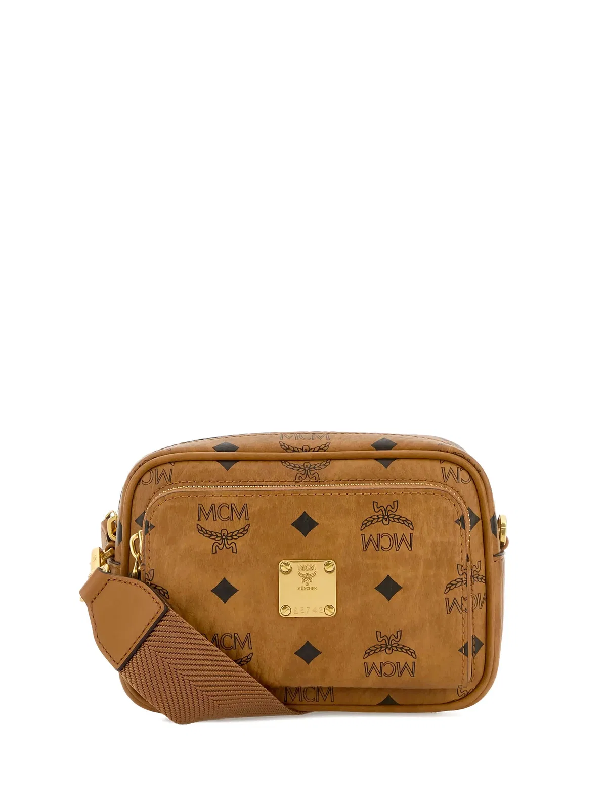MCM Brandy Polyurethane Bag