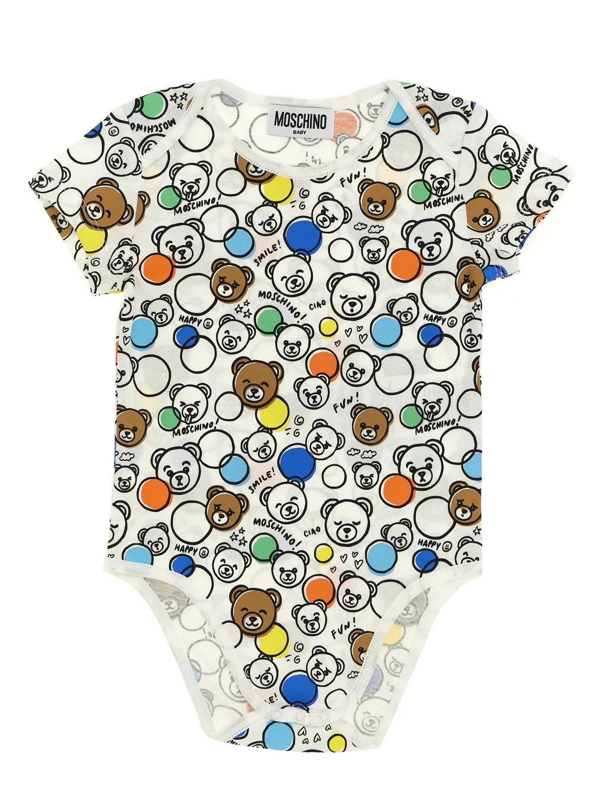 Moschino Baby 'Bear' 2-Pack Body