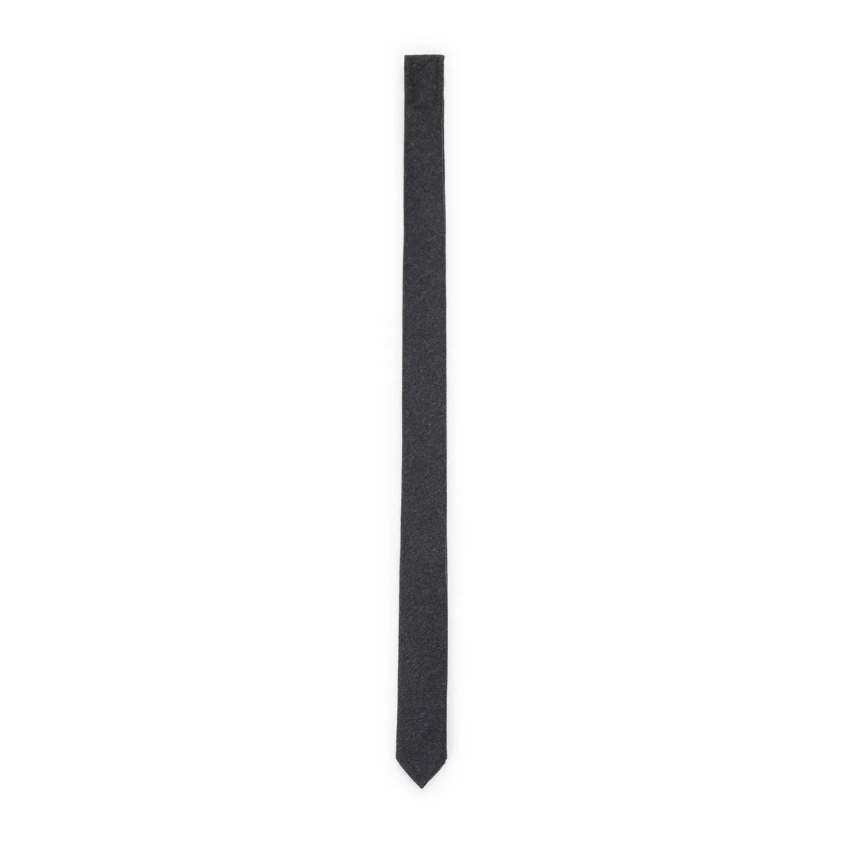 Thom Browne Dark Grey Classic Tie
