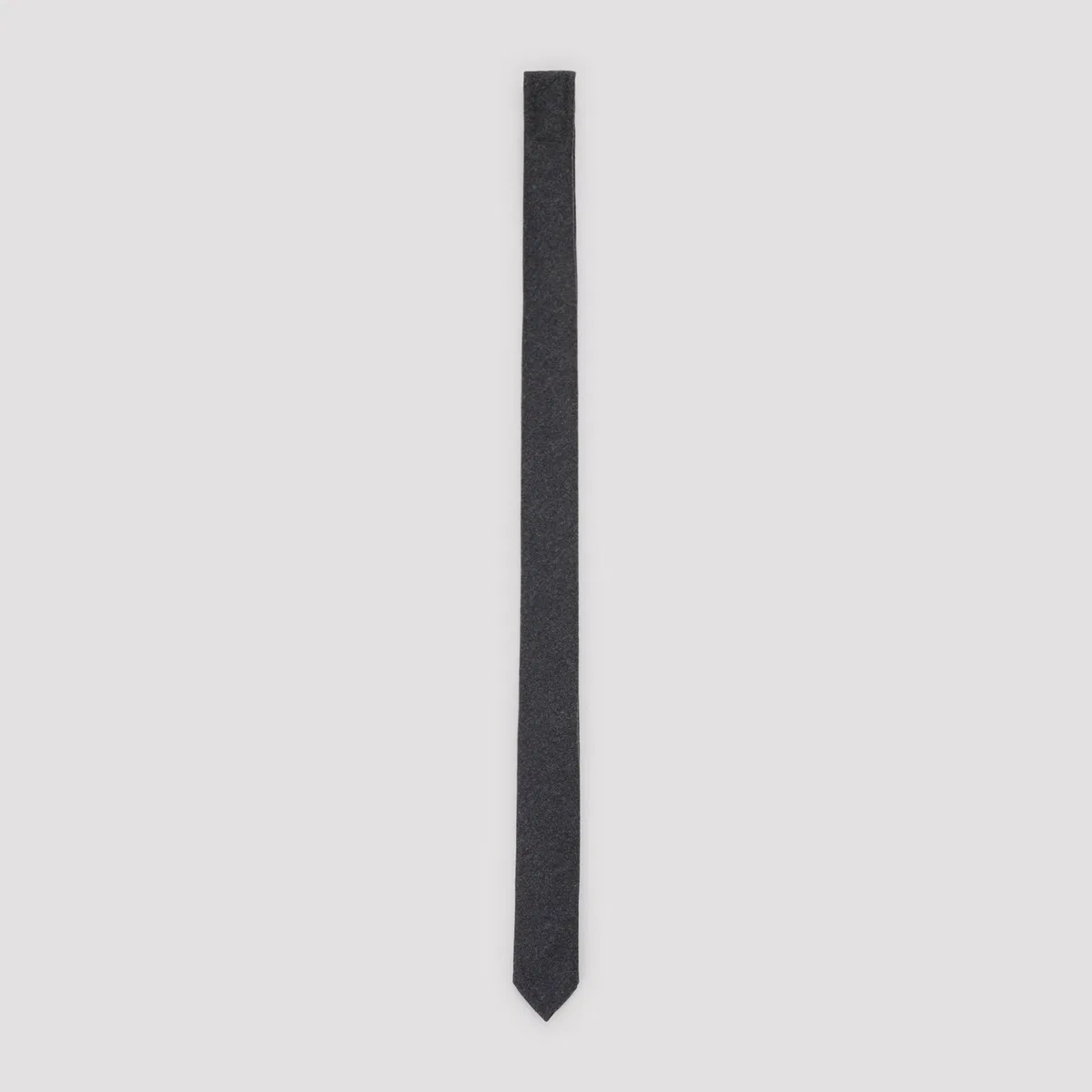 Thom Browne Dark Grey Classic Tie