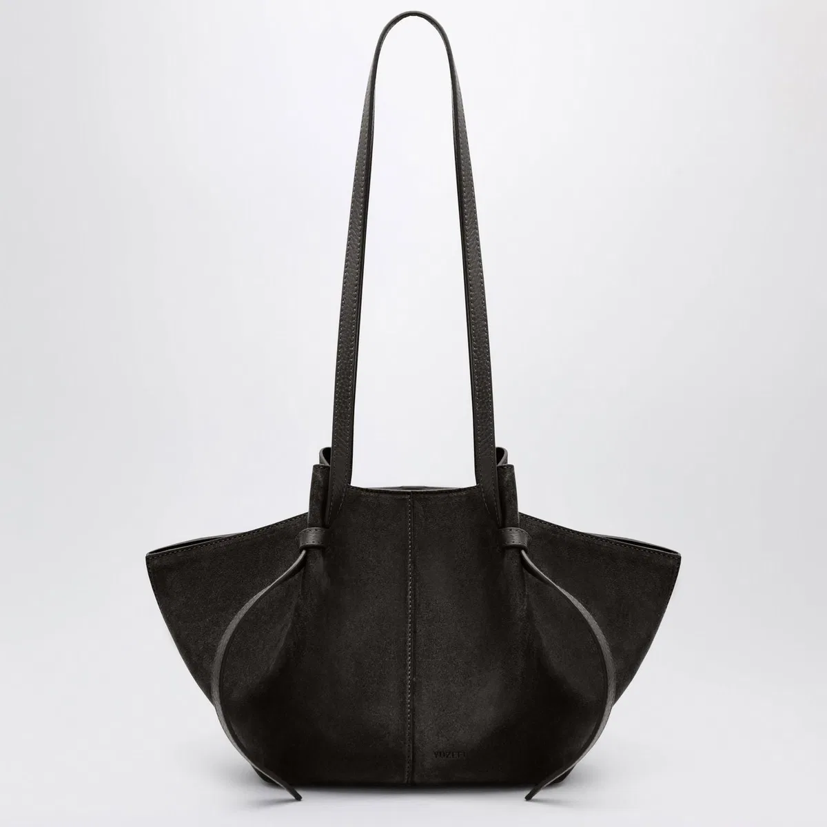 Yuzefi Mochi Bag In Ganache Suede Leather