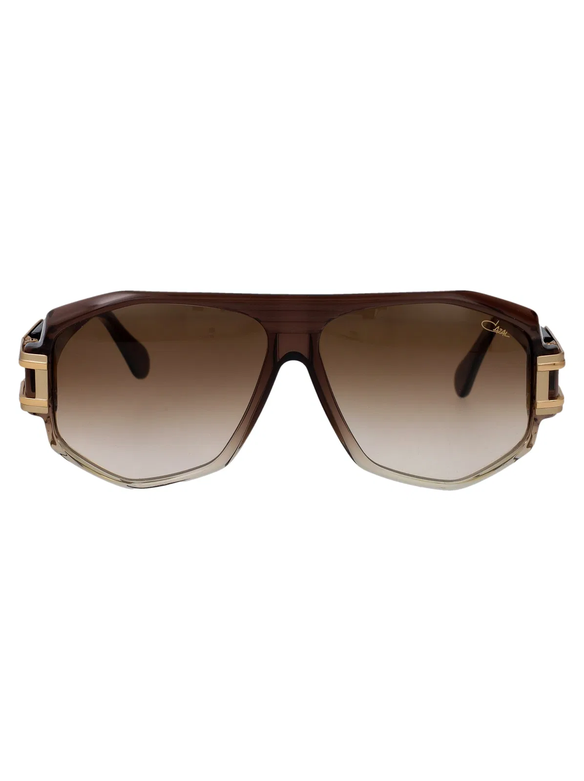 Cazal Brown Plastic Sunglasses