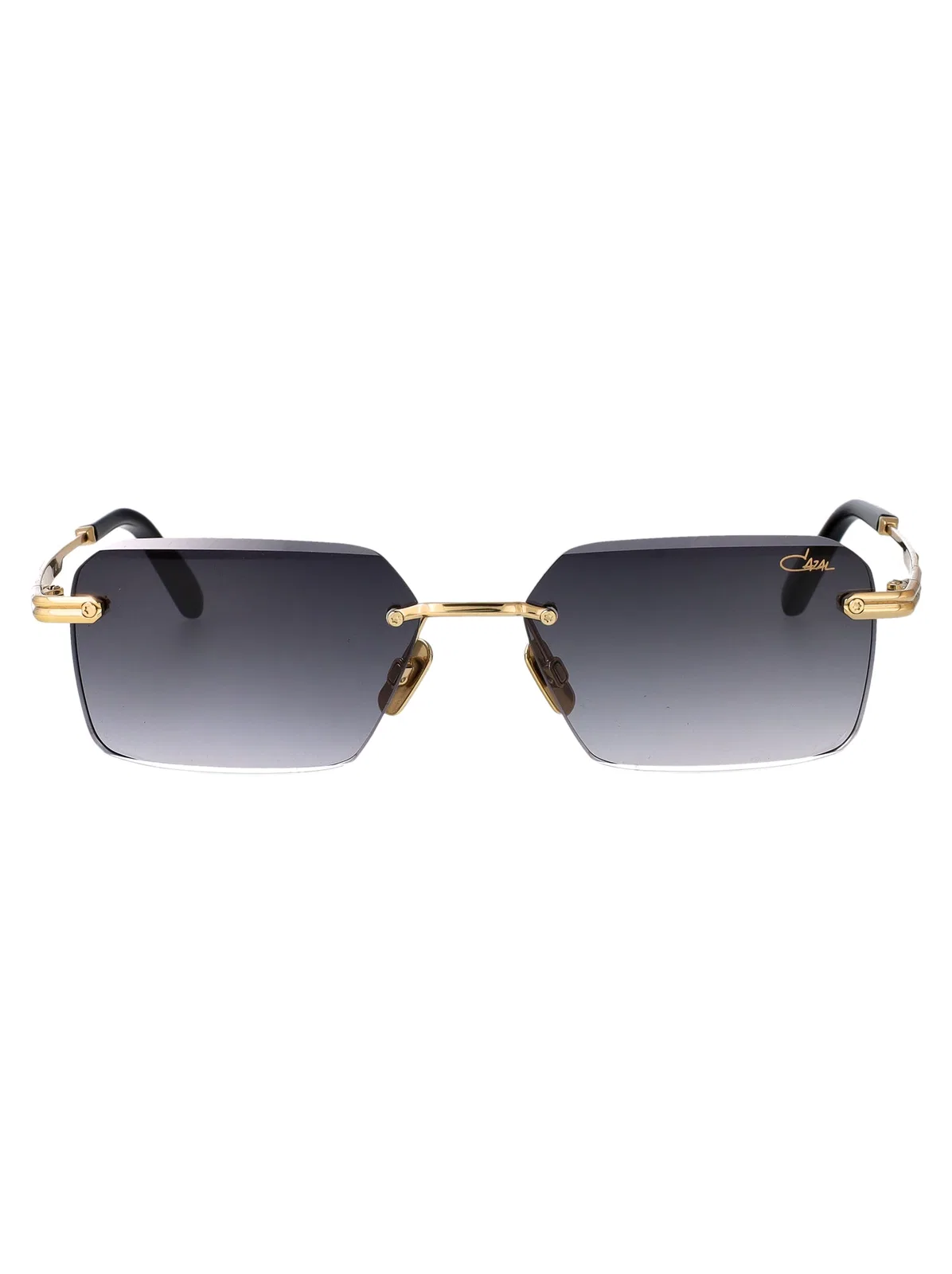 Cazal Black Titanium Sunglasses