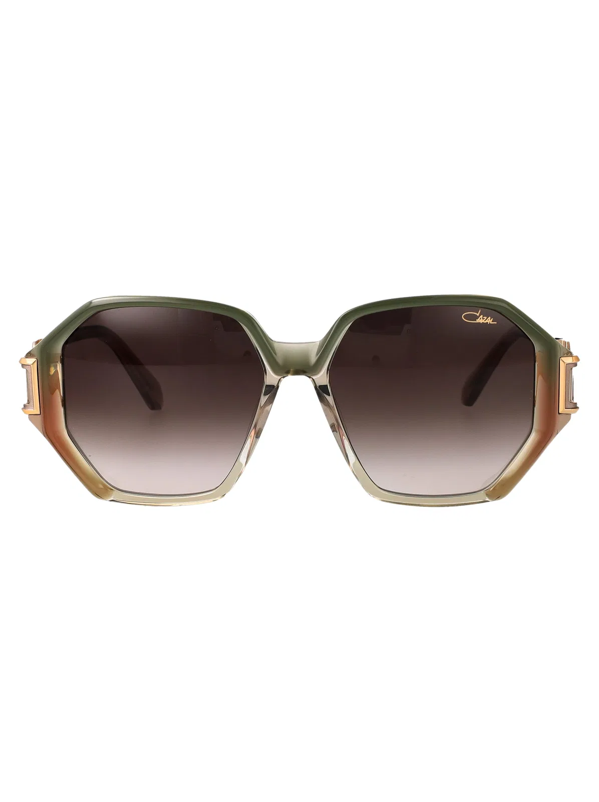 Cazal Green Plastic Sunglasses