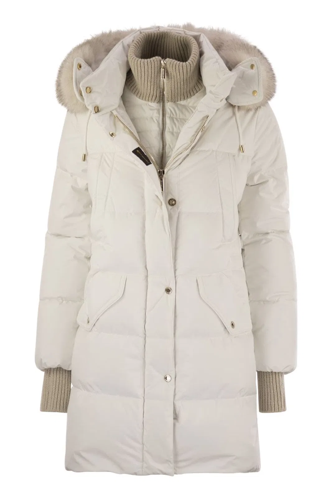 Moorer Talassa-Stp - Long Down Jacket With Hood