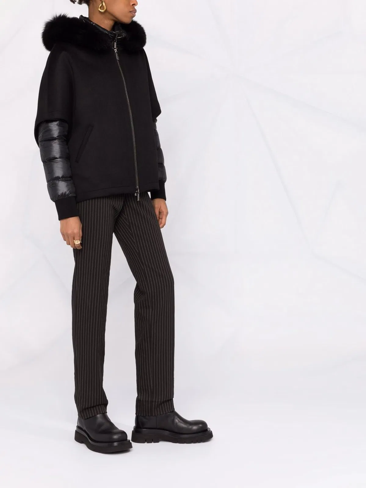 Moorer Pegaso - Down Jacket With Detachable Hoo